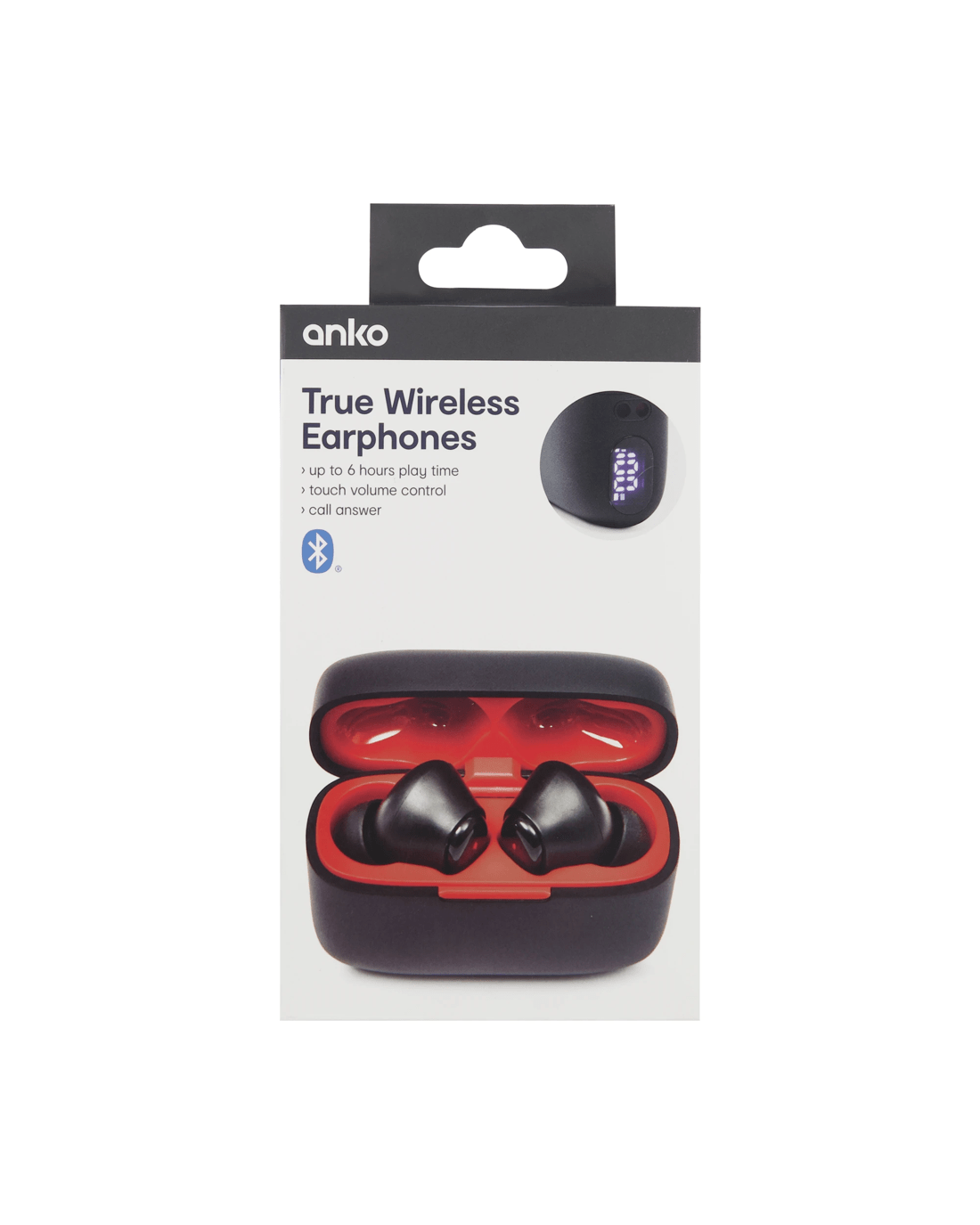 7 True Wireless Earphones - Black, 7 of 7