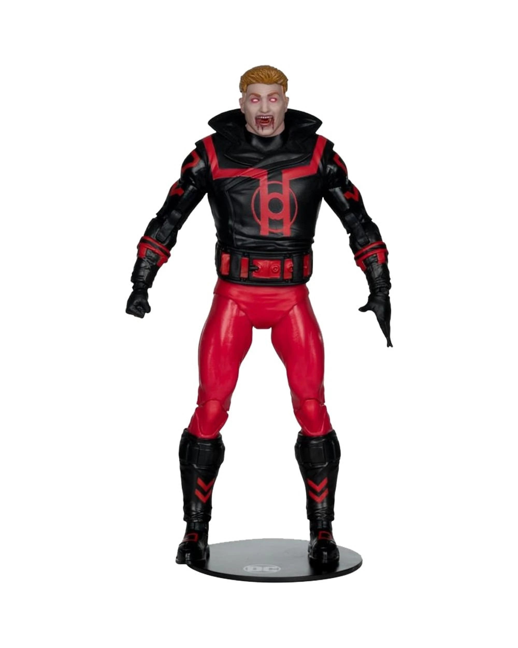 5 DC Multiverse Collector Edition #37 Green Lantern Guy Gardner Red Lantern Red Platinum Edition 7 inch Action Figure, 5 of 7