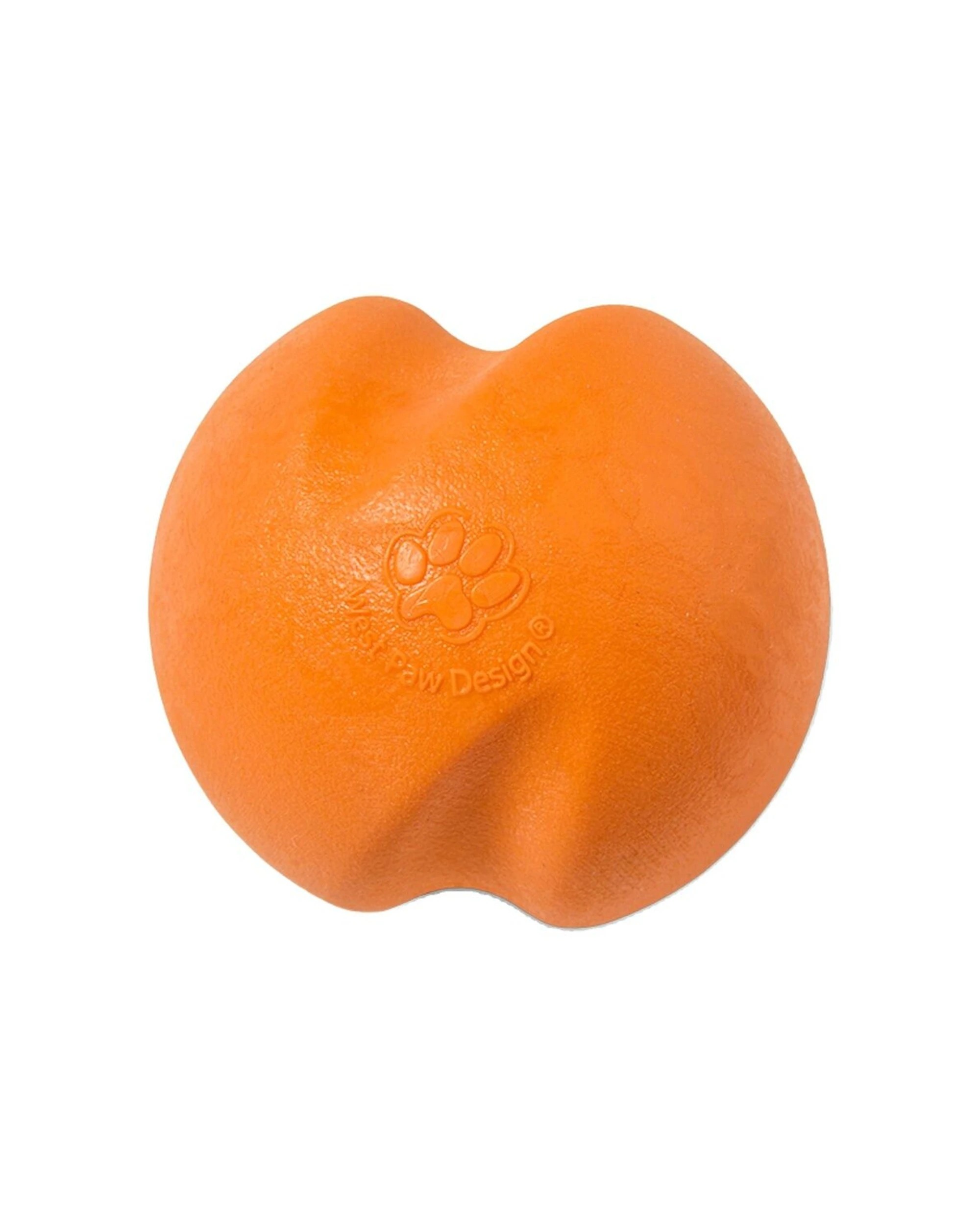 1 West Paw Jive Pet Dog Ball Extra Small Chew Toy For Super Chewers Floats - Orange, 1 of 1