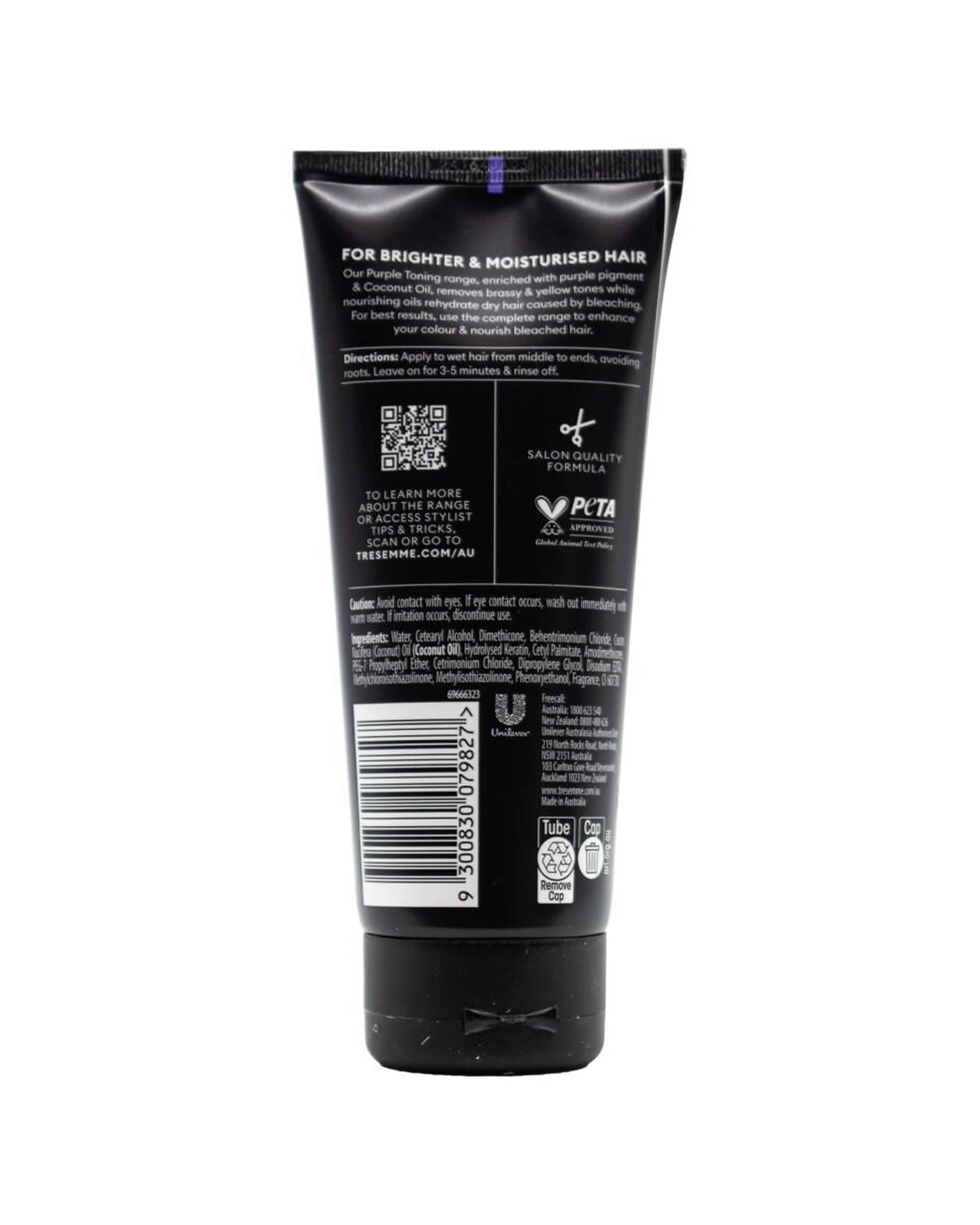 3 Tresemme 200ml Mask Coconut Oil Toning Step No.3 4PK Moisturises - Multi, 3 of 3