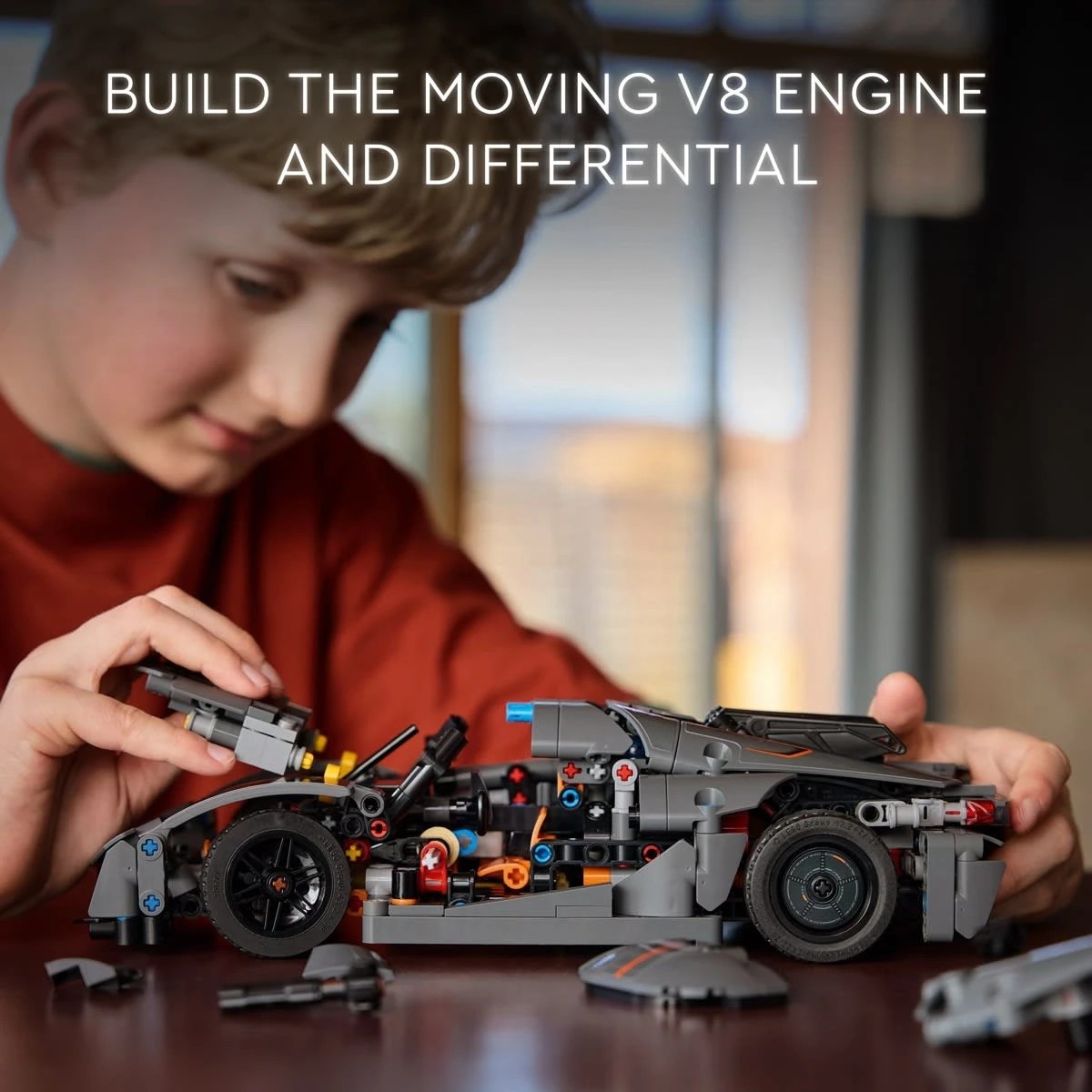 5 LEGO Technic Koenigsegg Jesko Absolut Grey Hypercar 42173, 5 of 10