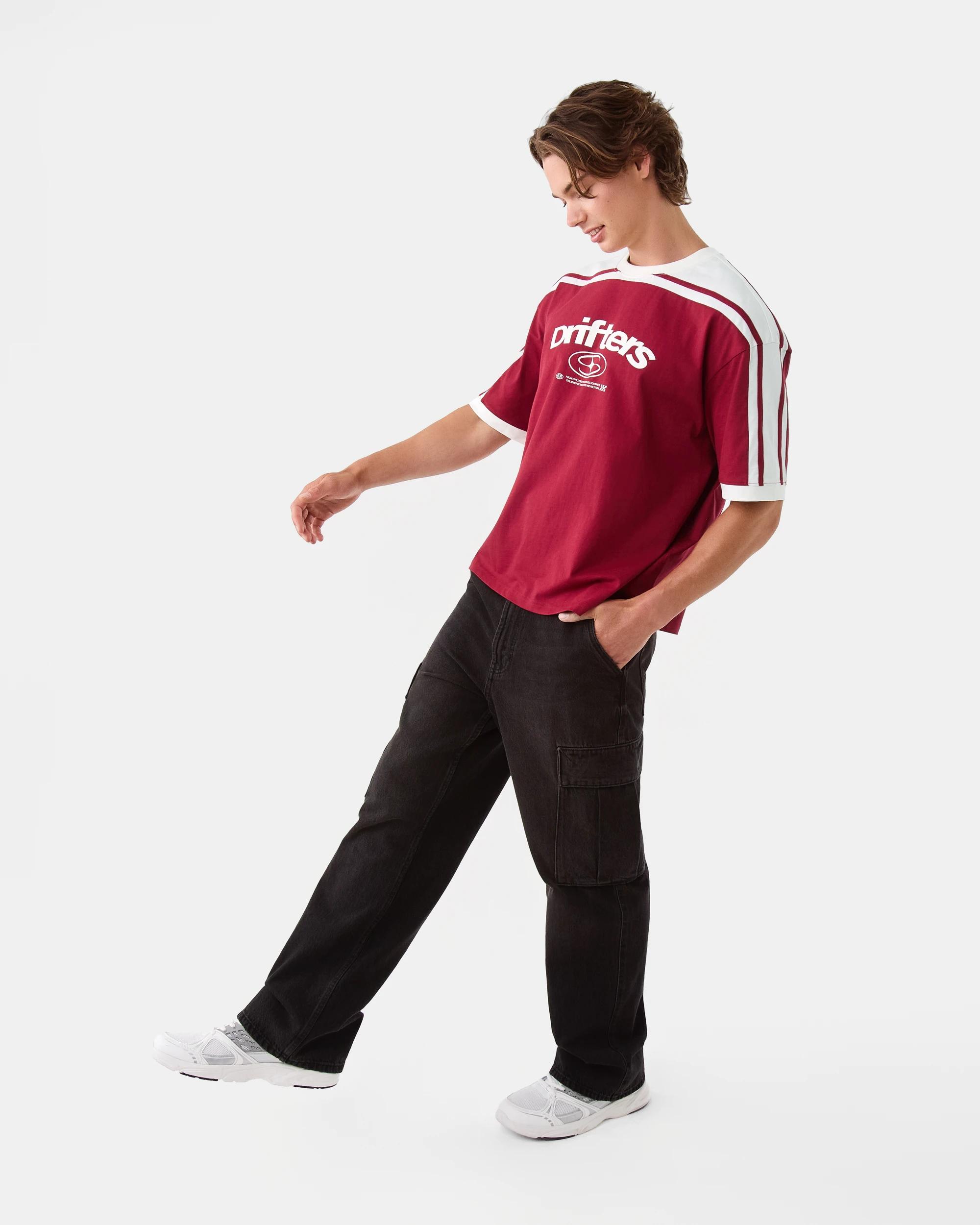 3 Baggy Cargo Jeans Black Wash, 3 of 7