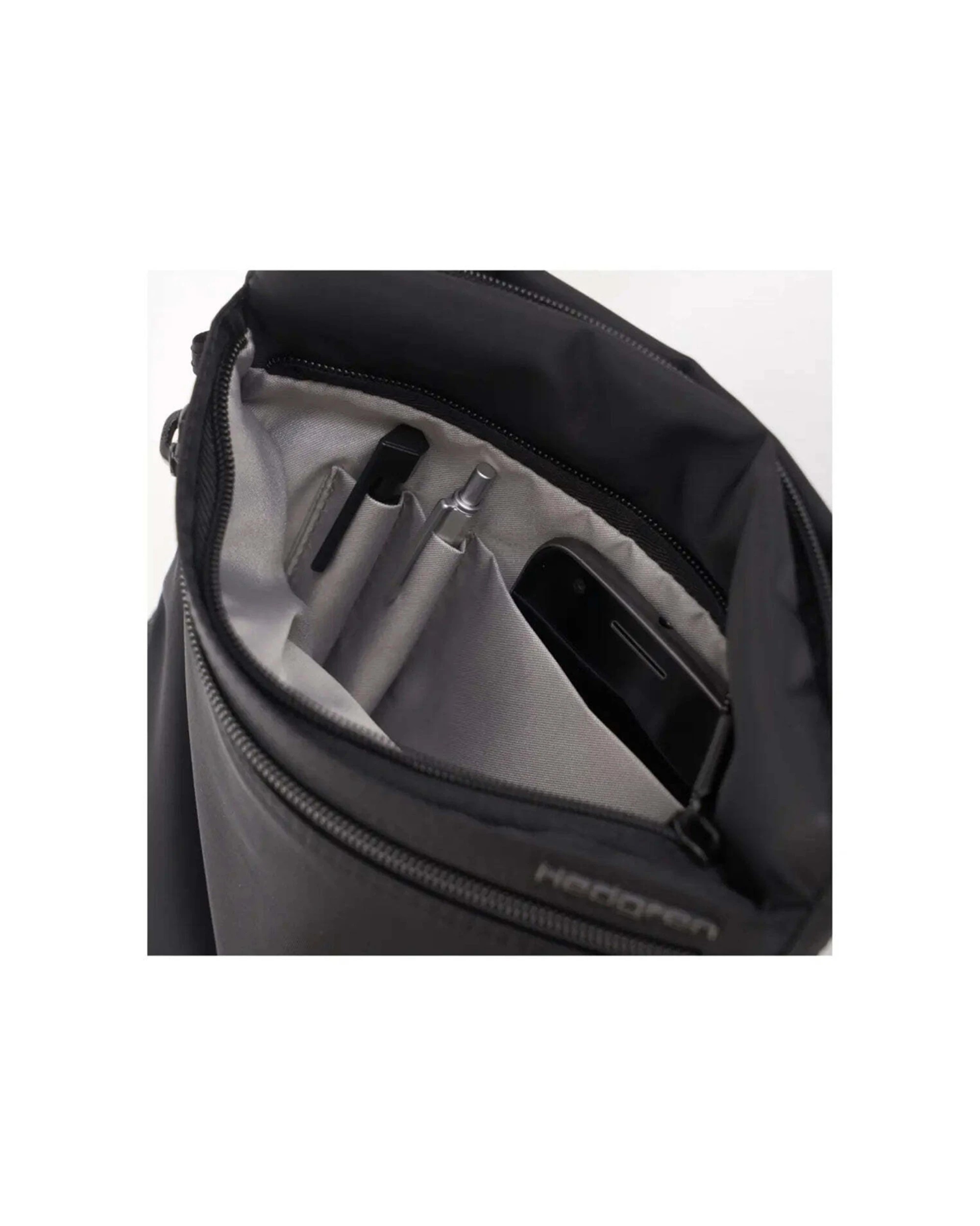 6 Hedgren Leonce Small Vertical Crossbody Bag with RFID Protection - Black, 6 of 6