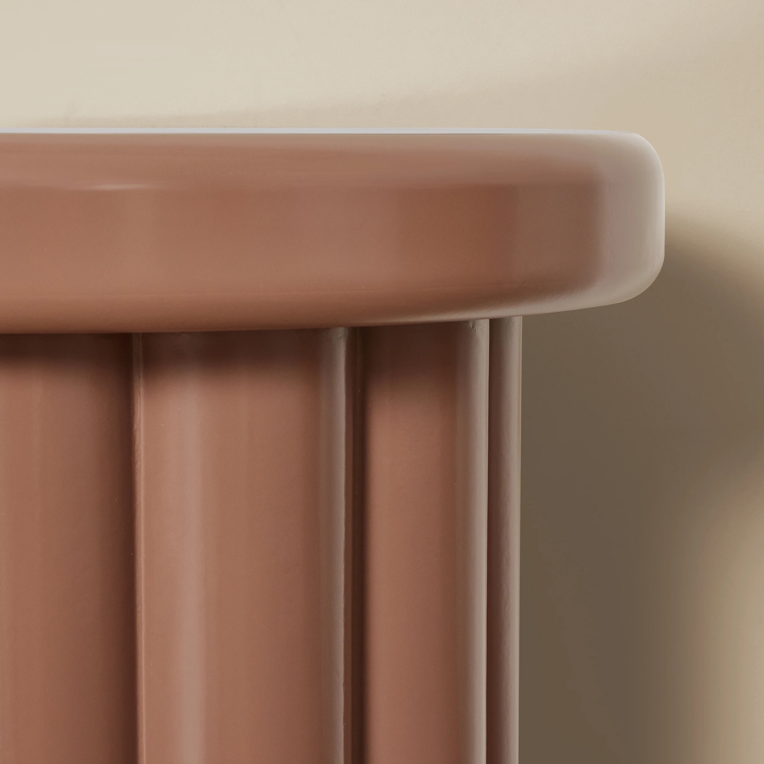 5 Nadia Mocha Side Table, 5 of 5