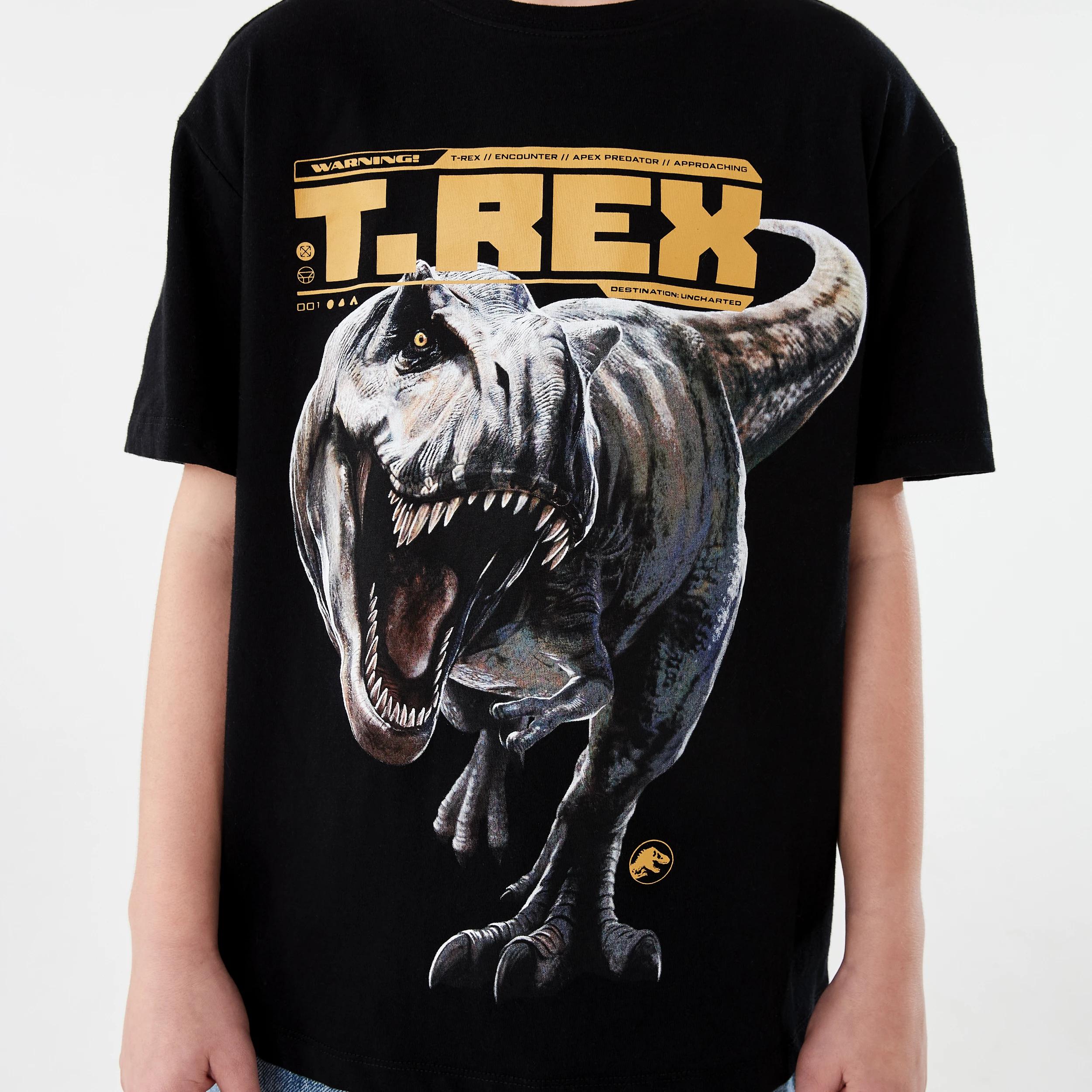 4 Jurassic World License T-shirt JURASSIC DESIGN, 4 of 6
