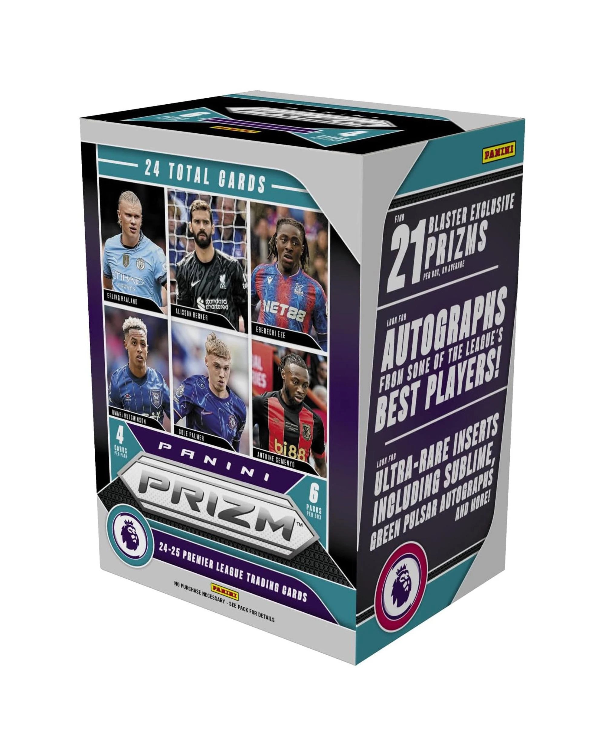 1 Panini 2024/2025 Premier League Prizm Soccer Blaster Box, 1 of 6