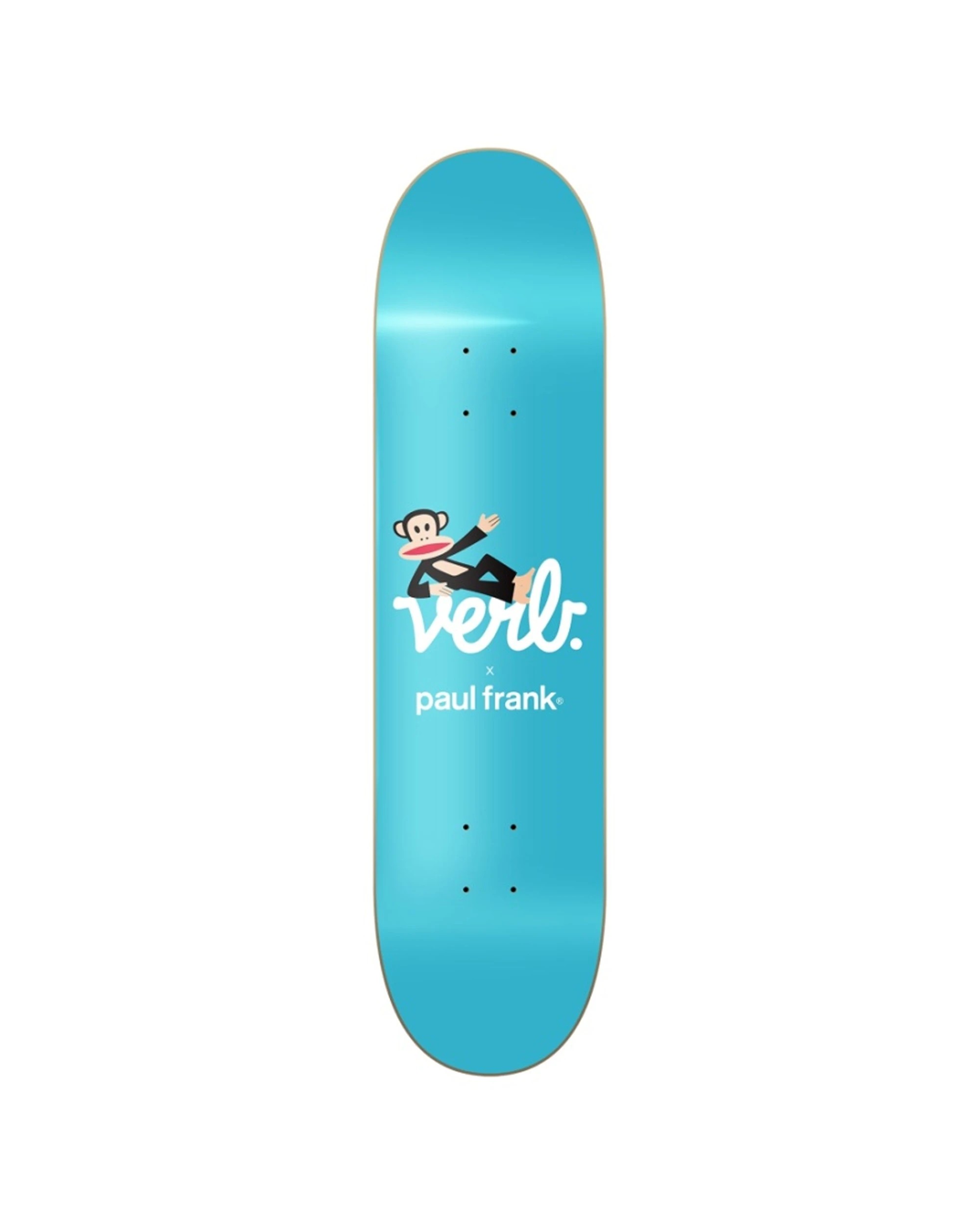 1 Verb X Paul Frank Skateboard 8.25" Deck Premium Maple Core Julius Lounge, 1 of 1