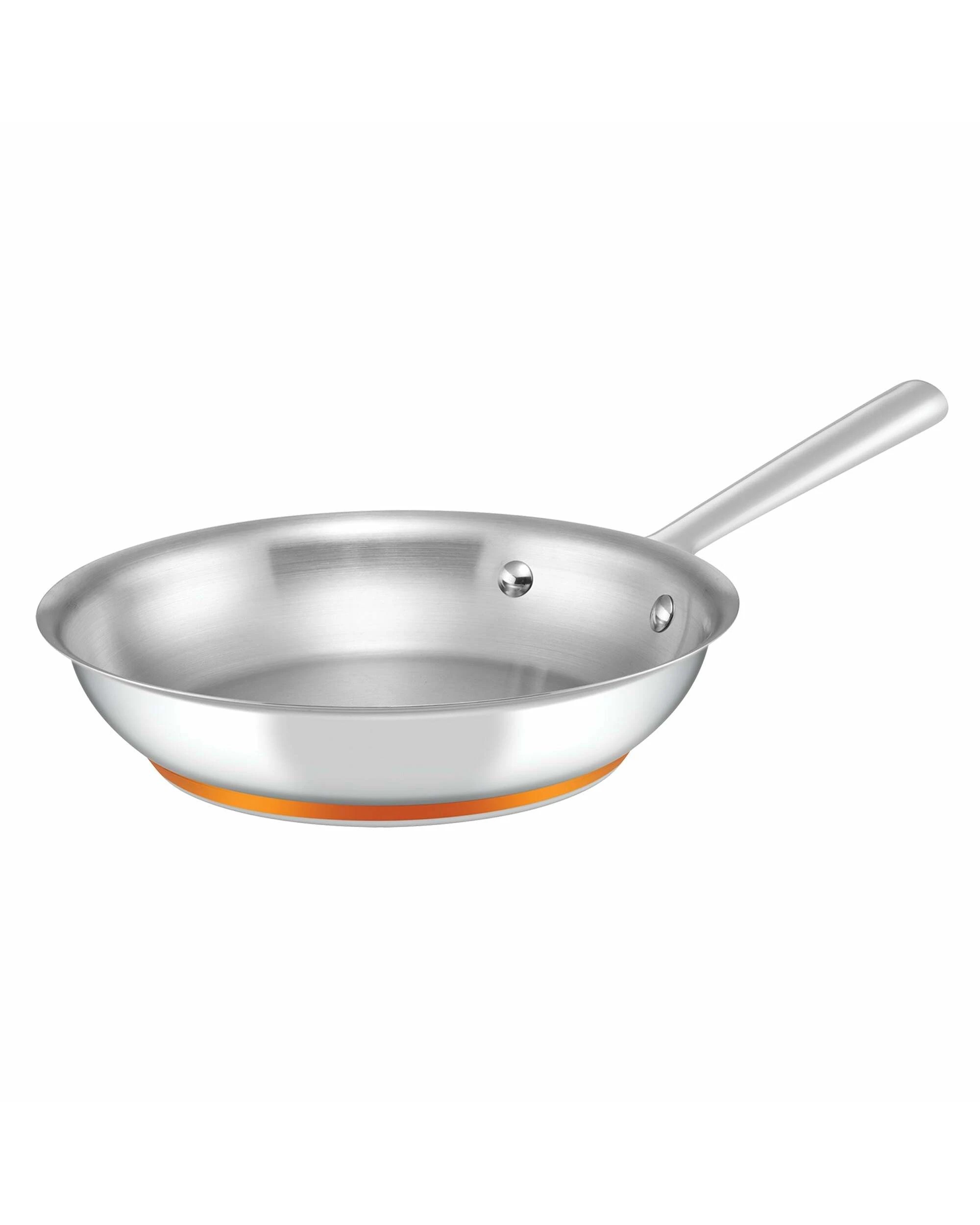 1 Essteele Per Vita Copper Base Stainless Steel Induction Open French Skillet 24cm - Silver, 1 of 2