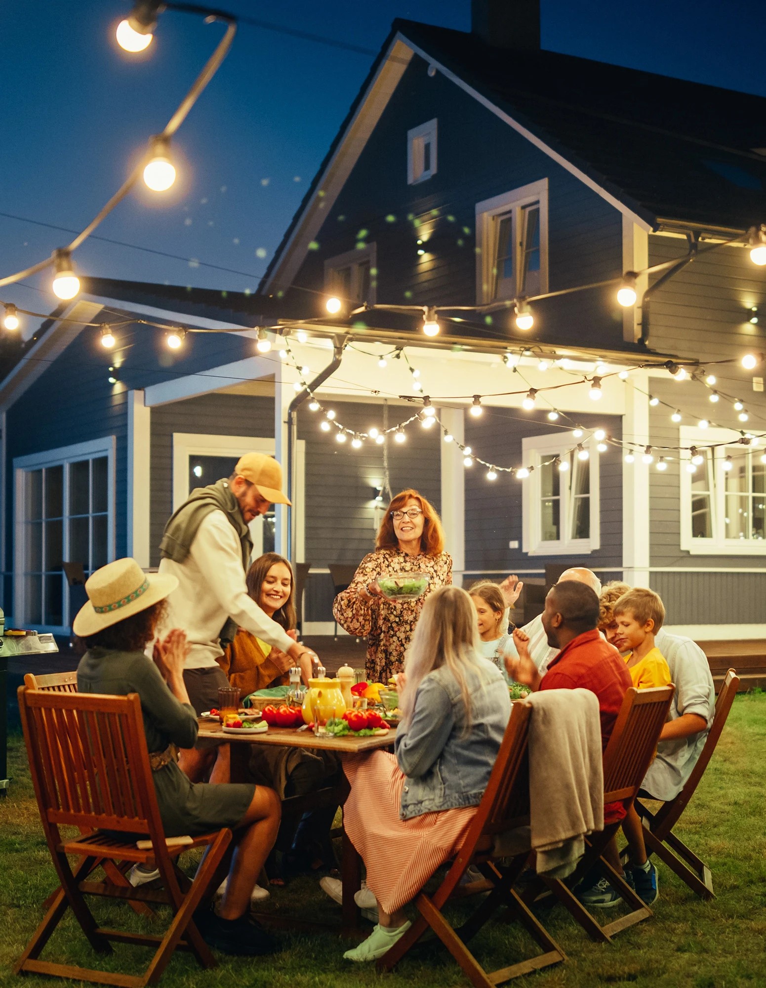 5 LumiFx 20 Bulb Wifi Smart Outdoor Festoon Lights - White, 5 of 9