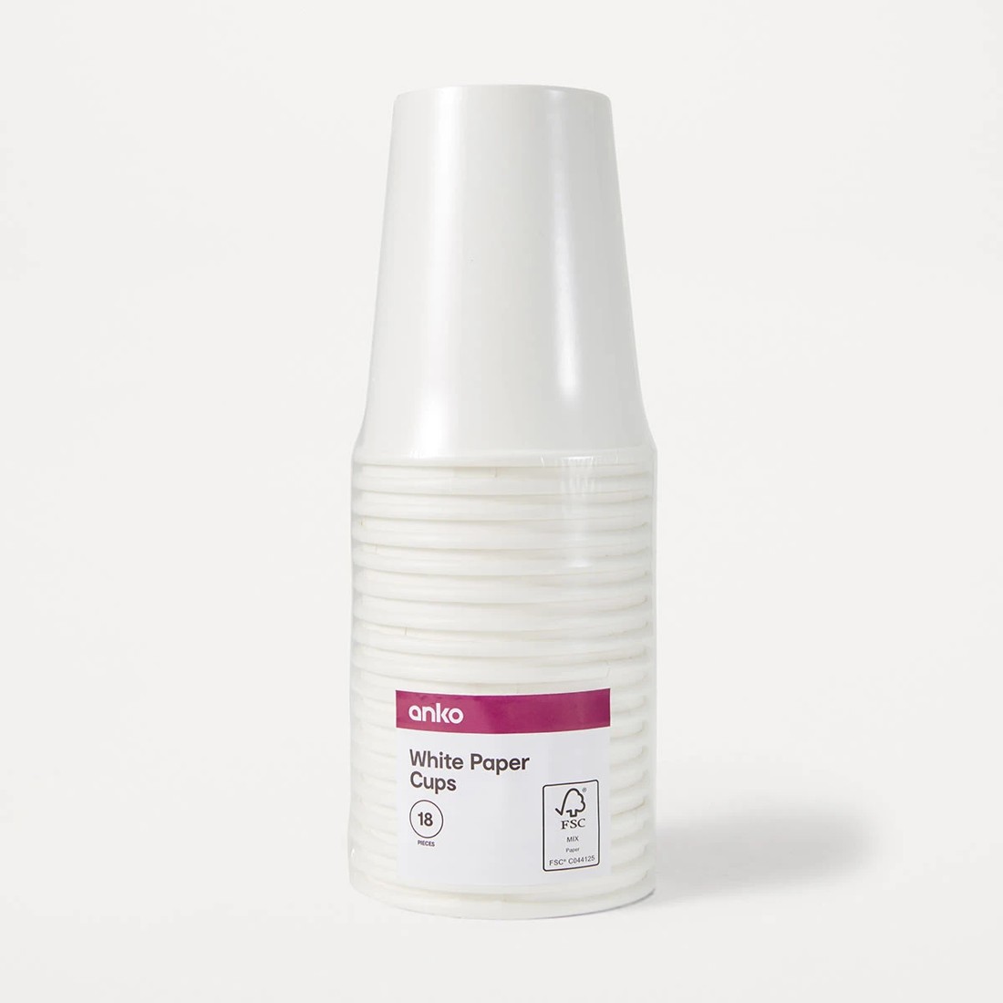 6 18 Pack White Paper Cups, 6 of 6