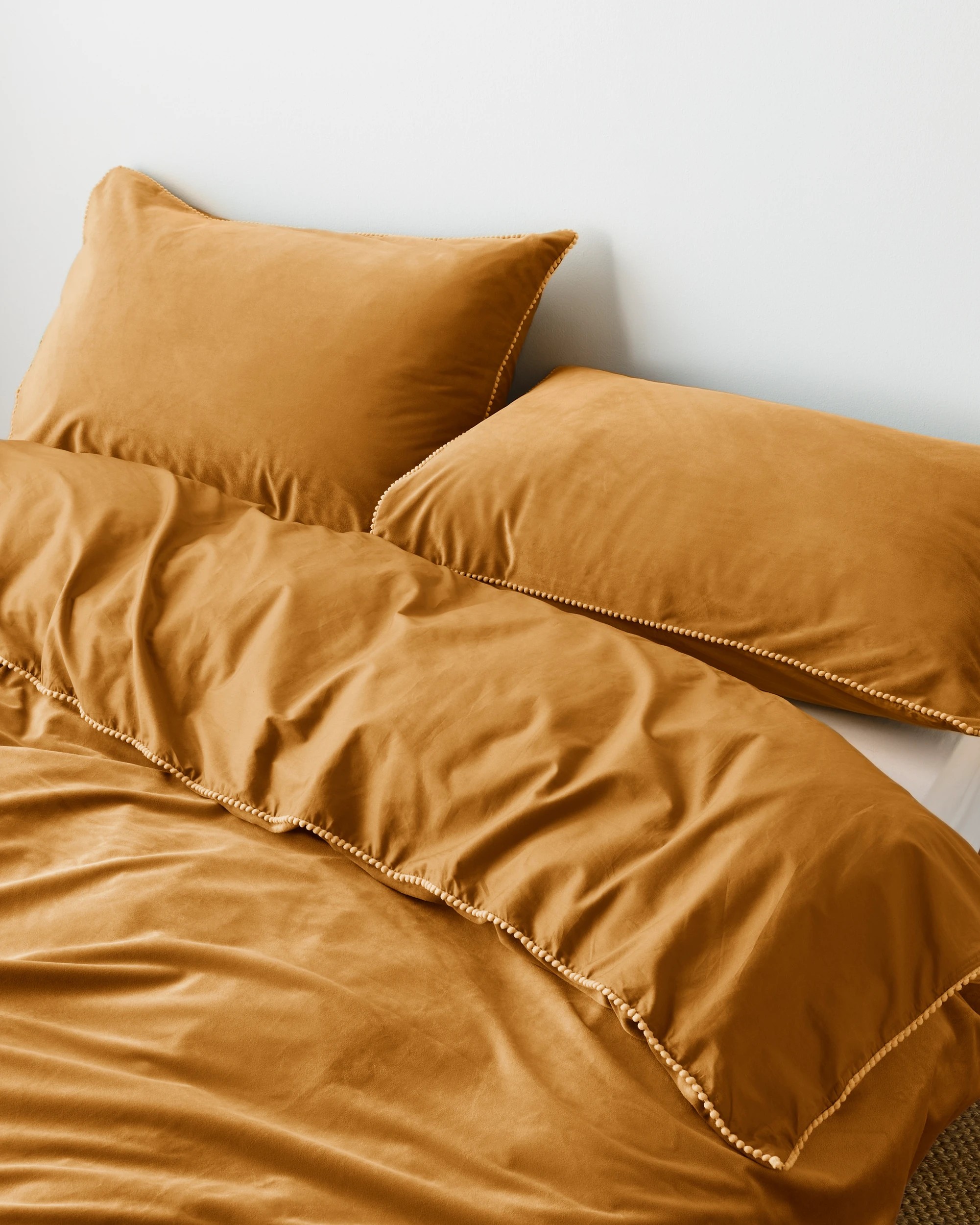 2 Target Lacy Velvet Quilt Cover Set - Super King Bed - Yellow, 2 of 3