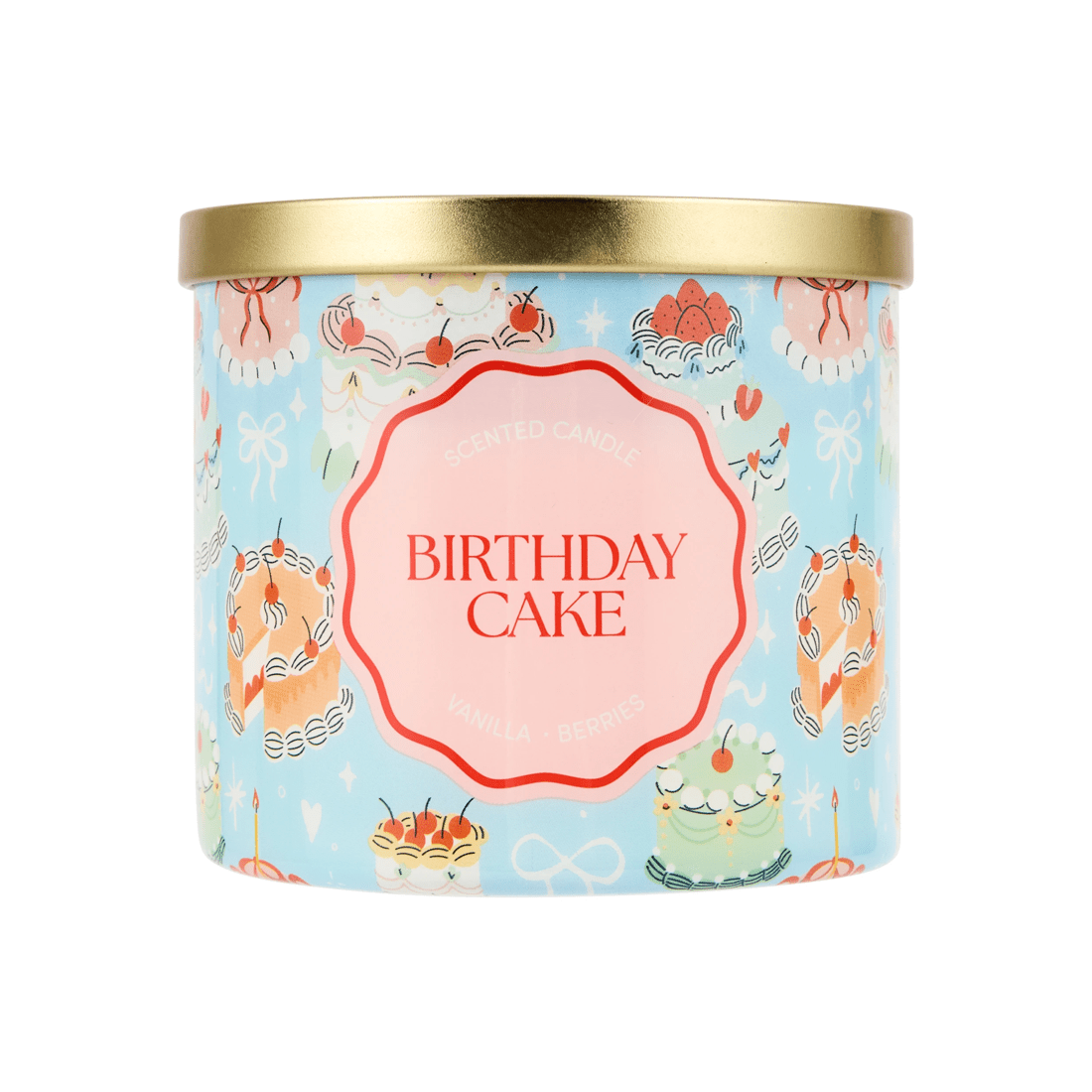 1 Graphic Birthday Cake Candle, 1 of 5