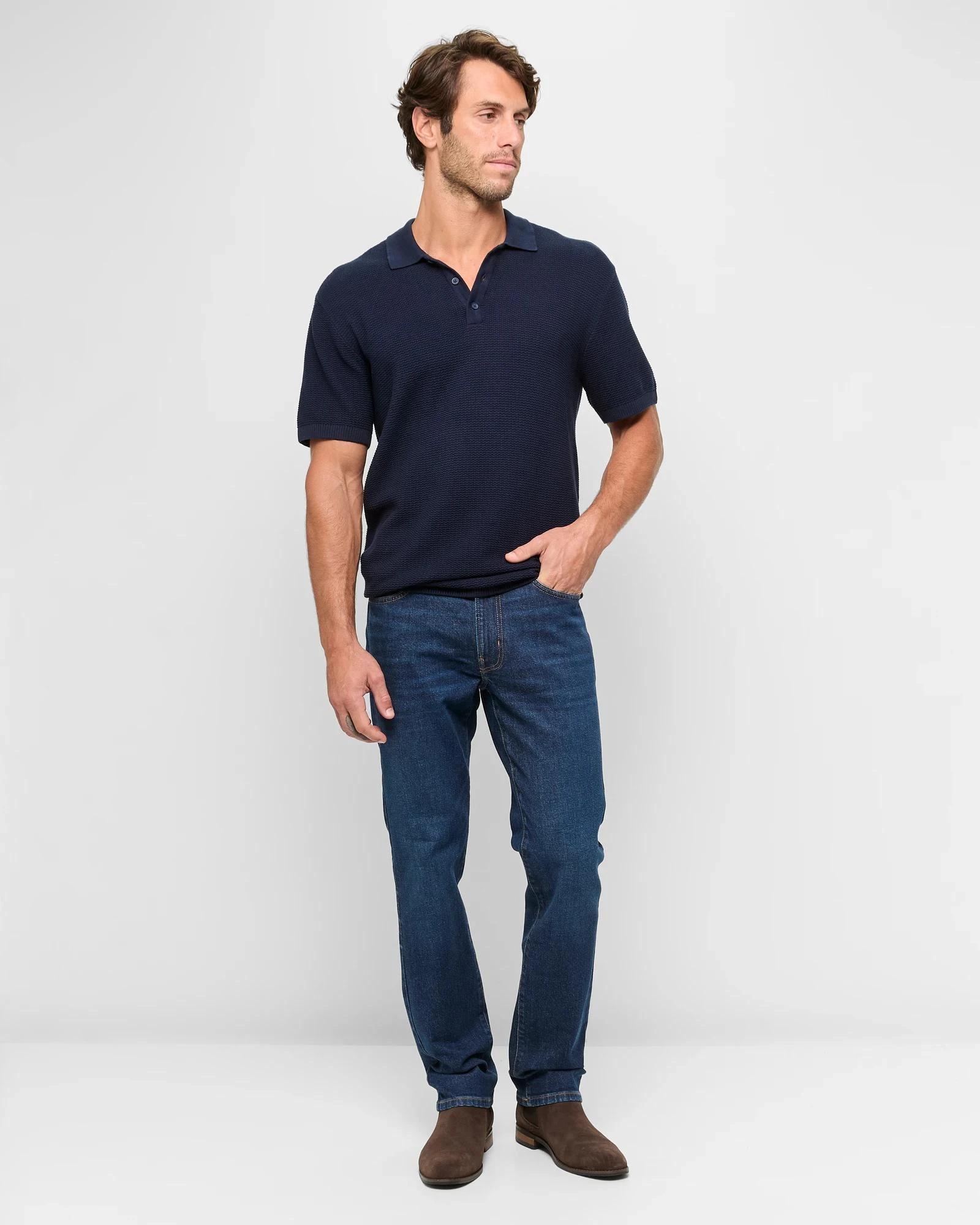 2 Target Man Straight Fit Denim Jeans BLUE NIGHTS, 2 of 5