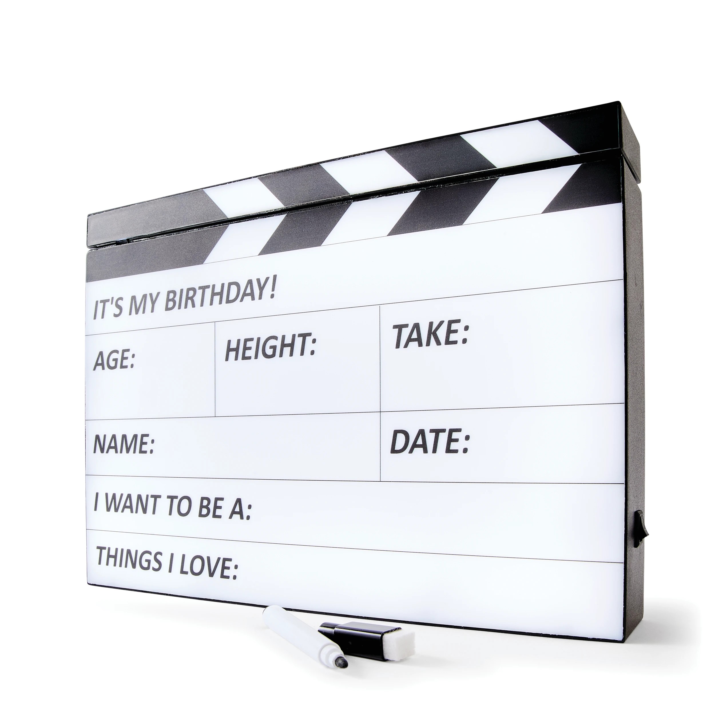1 It’s My Birthday Action Sign, 1 of 9
