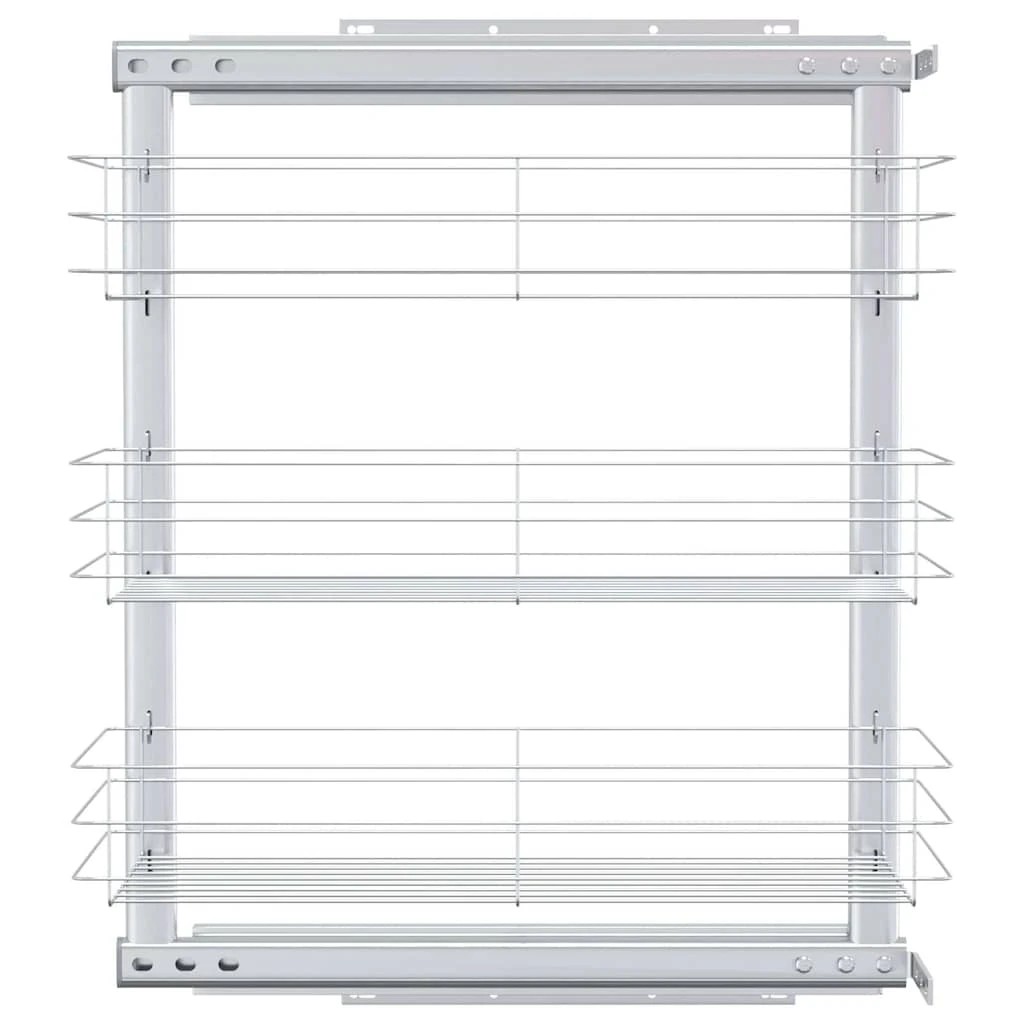 3 Vidaxl Wire Storage Basket, 3 of 8