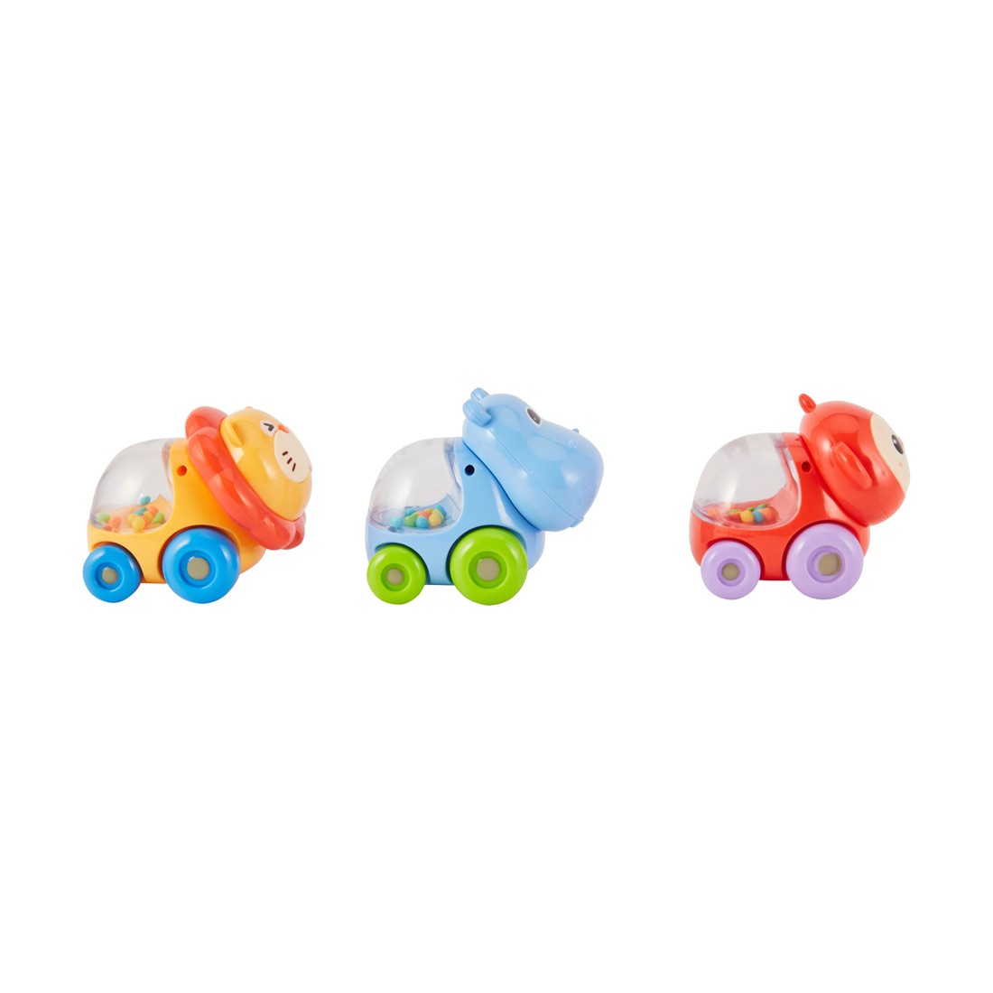 3 Bouncing Balls Animal Car Set, 3 of 8