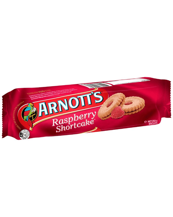 Arnott's Raspberry Shortcake 250g