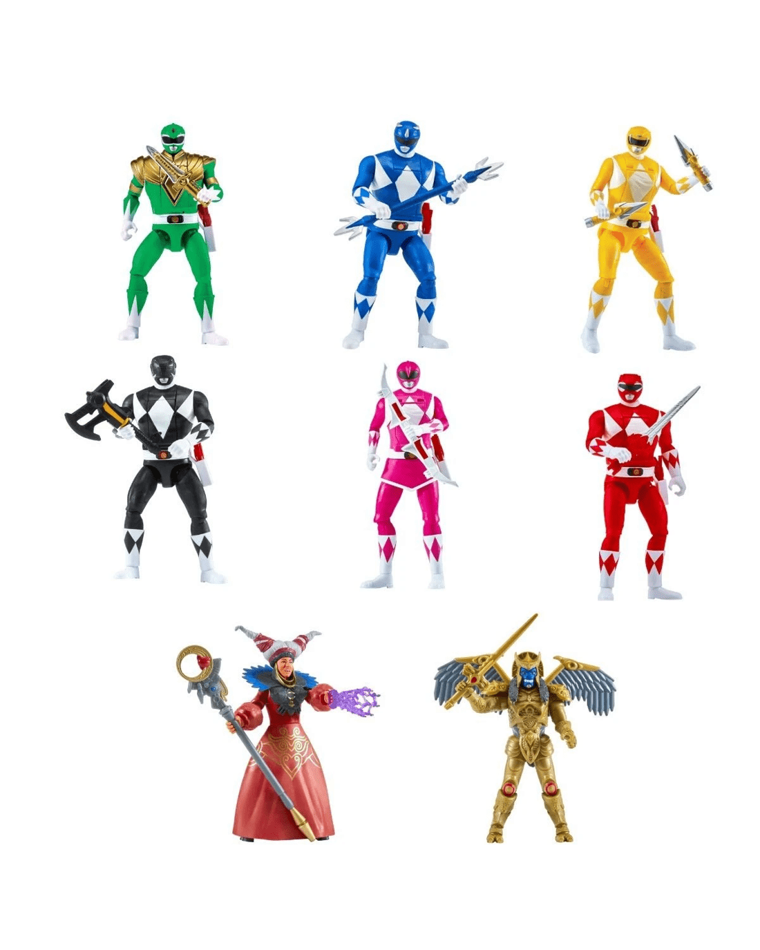 2 15cm Mighty Morphin Power Rangers Re-Ignition Action Figure - Assorted, 2 of 3