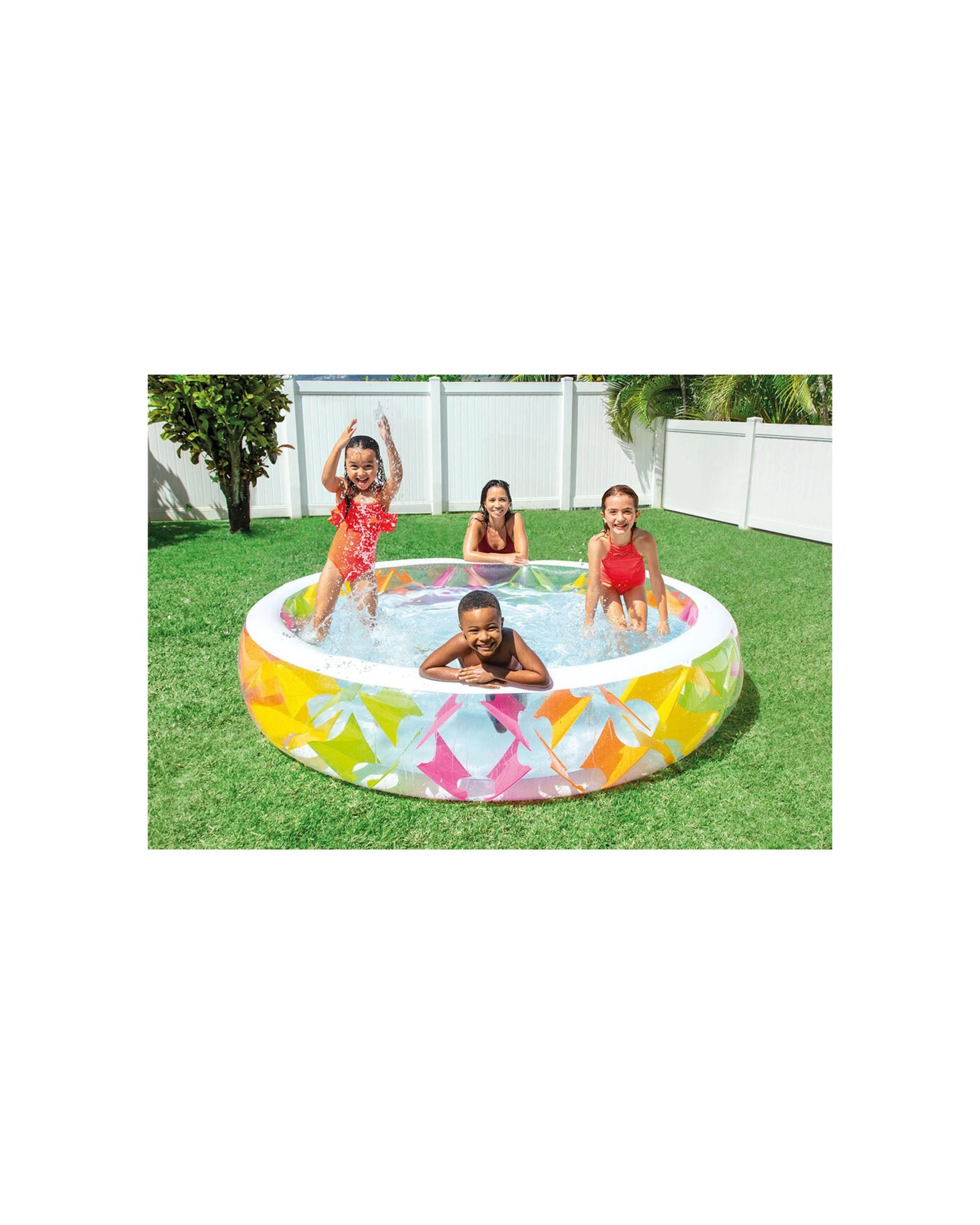 2 Intex Round Swin Center Pinwheel Pool - Multi, 2 of 3