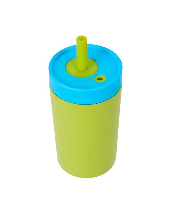 400ml Green and Blue Double Wall Sipper Tumbler