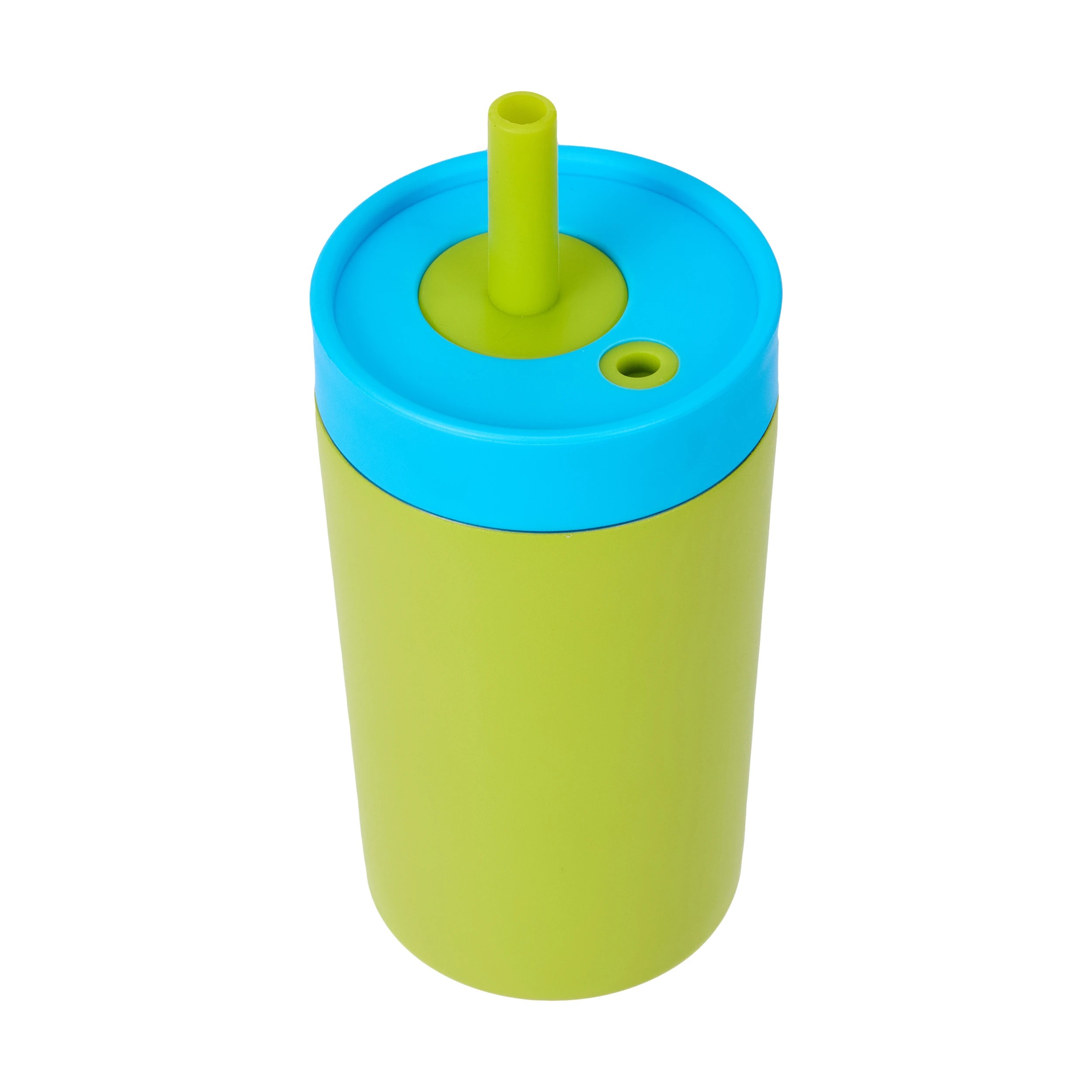 1 400ml Green and Blue Double Wall Sipper Tumbler, 1 of 7