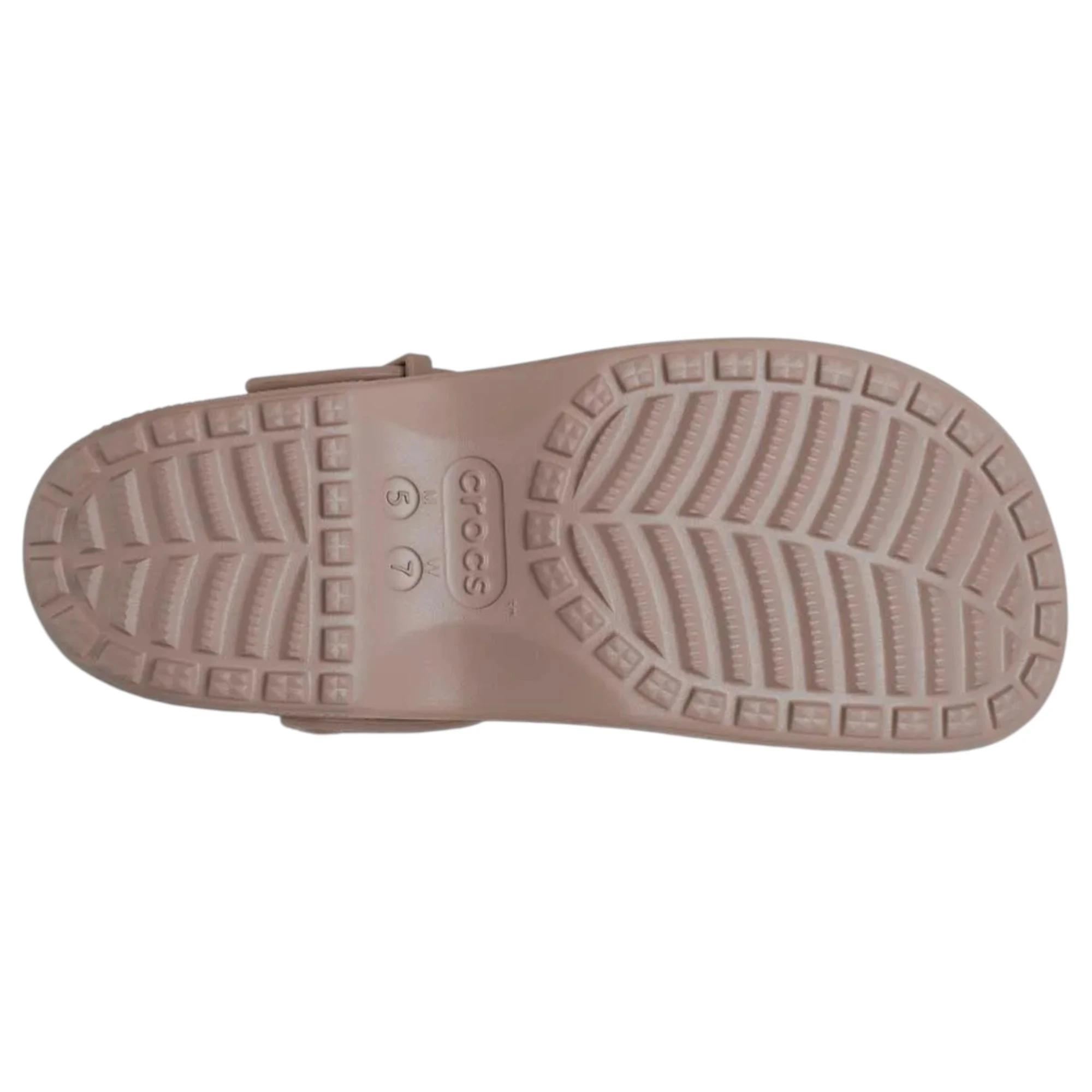 7 Crocs Womens Classic Mary Jane Clogs Sandals TAUPE, 7 of 7