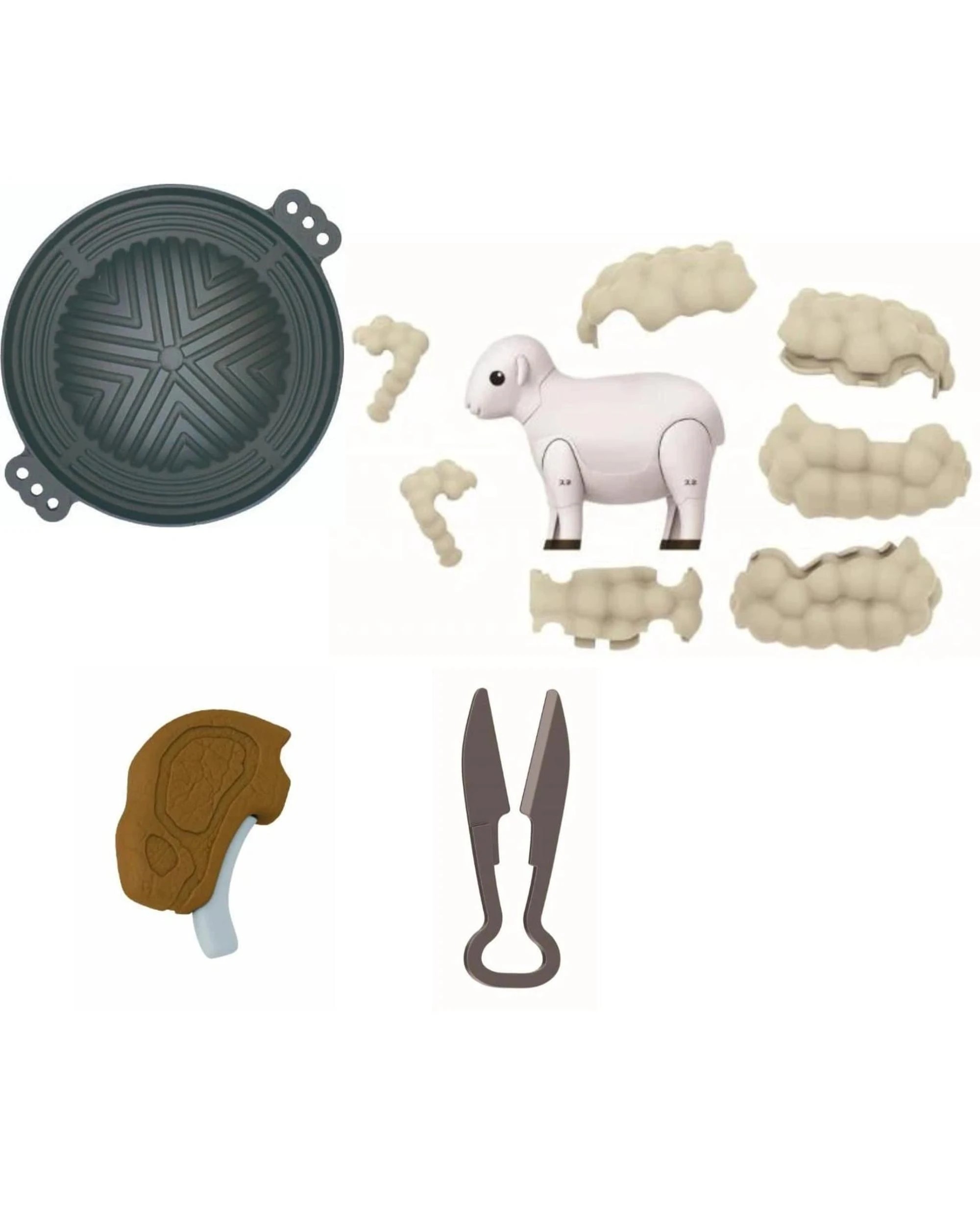 6 Megahouse Lite Lamb Kaitai Puzzle, 6 of 8