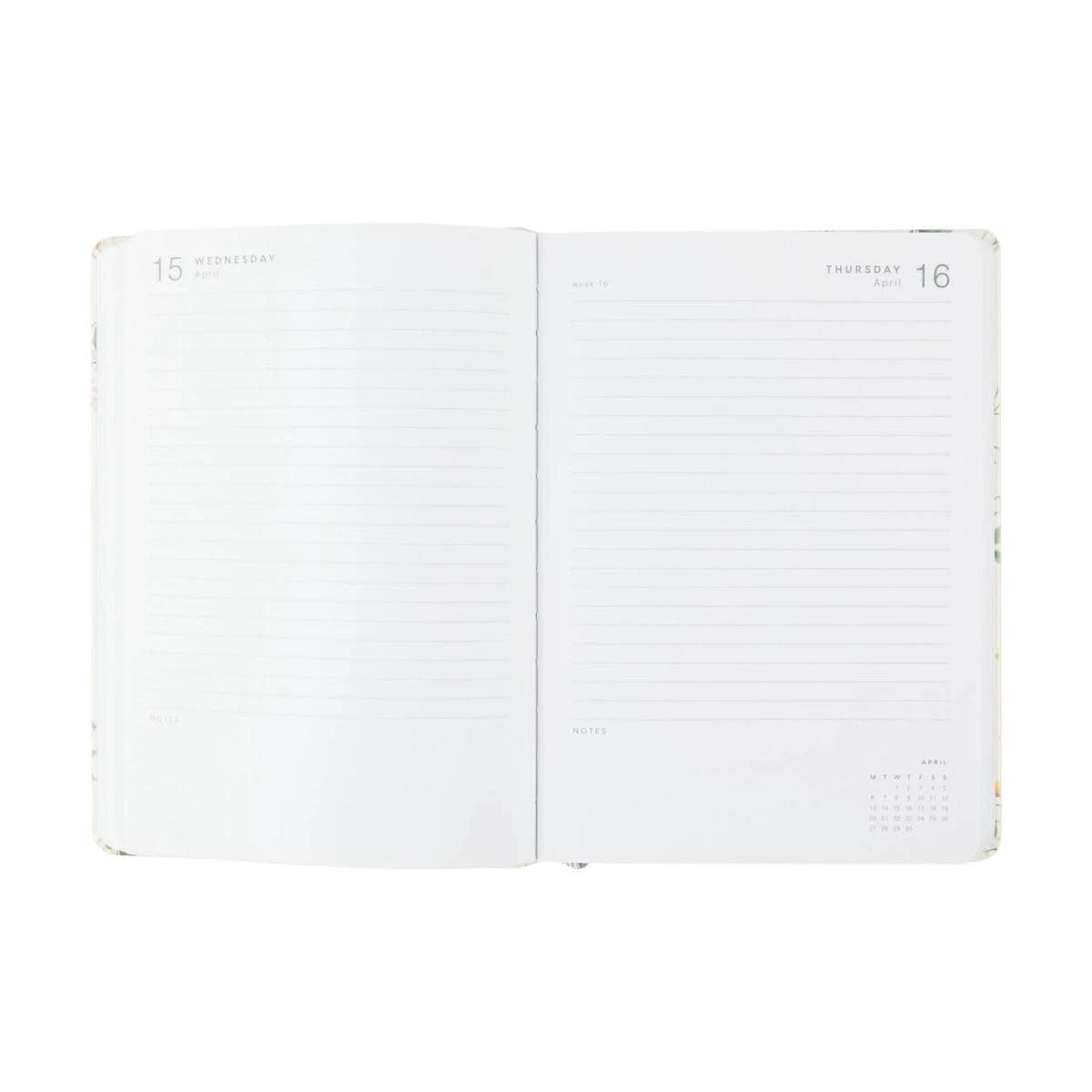 6 2026 A5 Daily Diary - Flower, 6 of 8