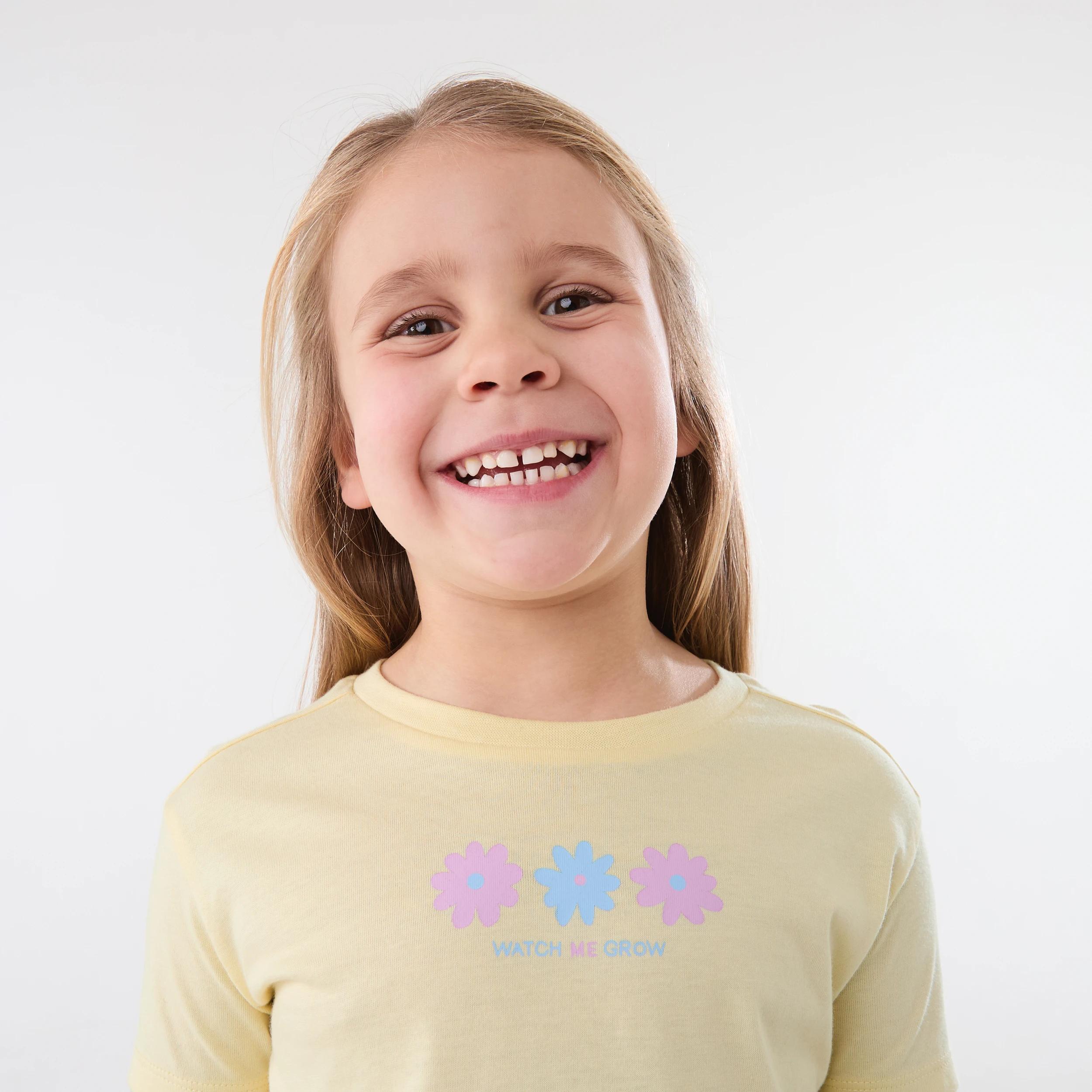 3 Printed T-shirt Ylw Floral, 3 of 6