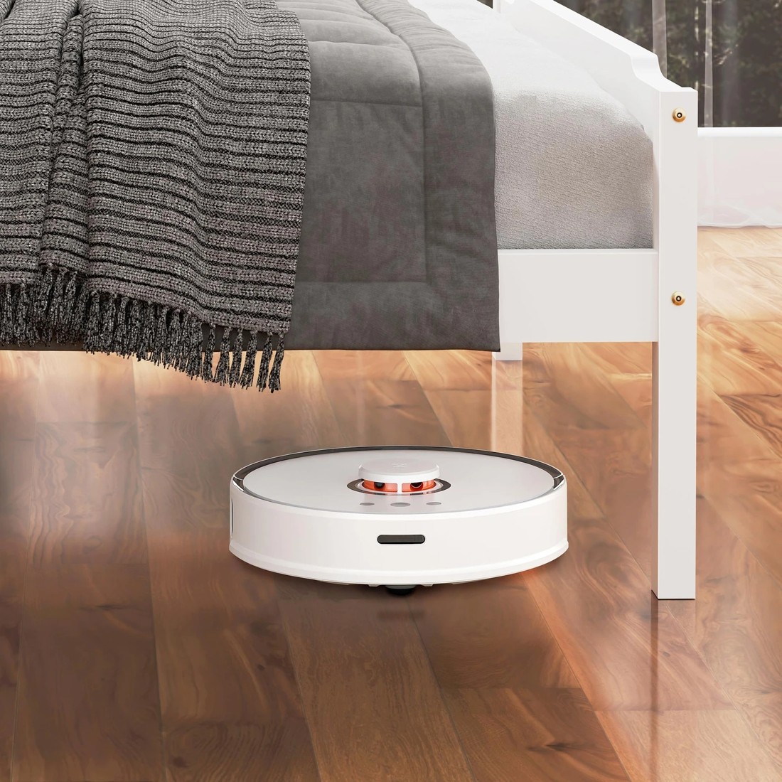 5 Alfordson Bed Frame Wooden Single Size Mattress Base Platform Timber Dubem - White, 5 of 10