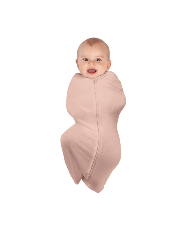 Babystudio Bamboo Swaddle Pouch 0.5 Tog Small (0-3 Months) - Dusty- 