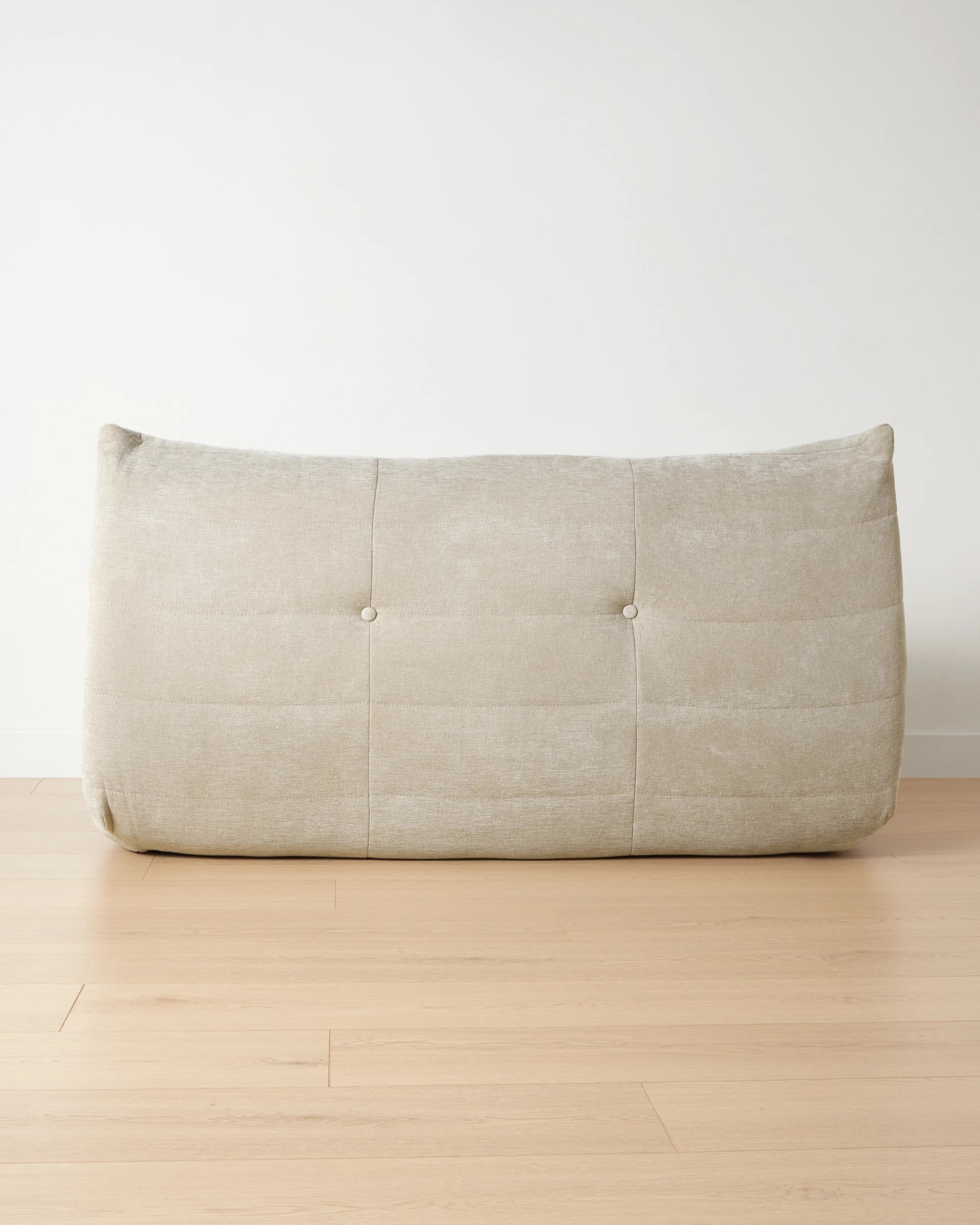 6 Goldie 2 Seat Compressed Sofa - Natural, 6 of 10