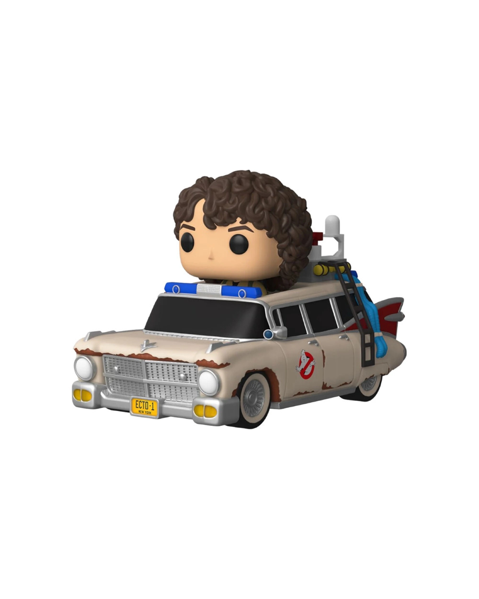 1 Ghostbusters Afterlife Ecto-1 With Trevor Pop Ride Action Figure 12cm Toy - Beige, 1 of 3