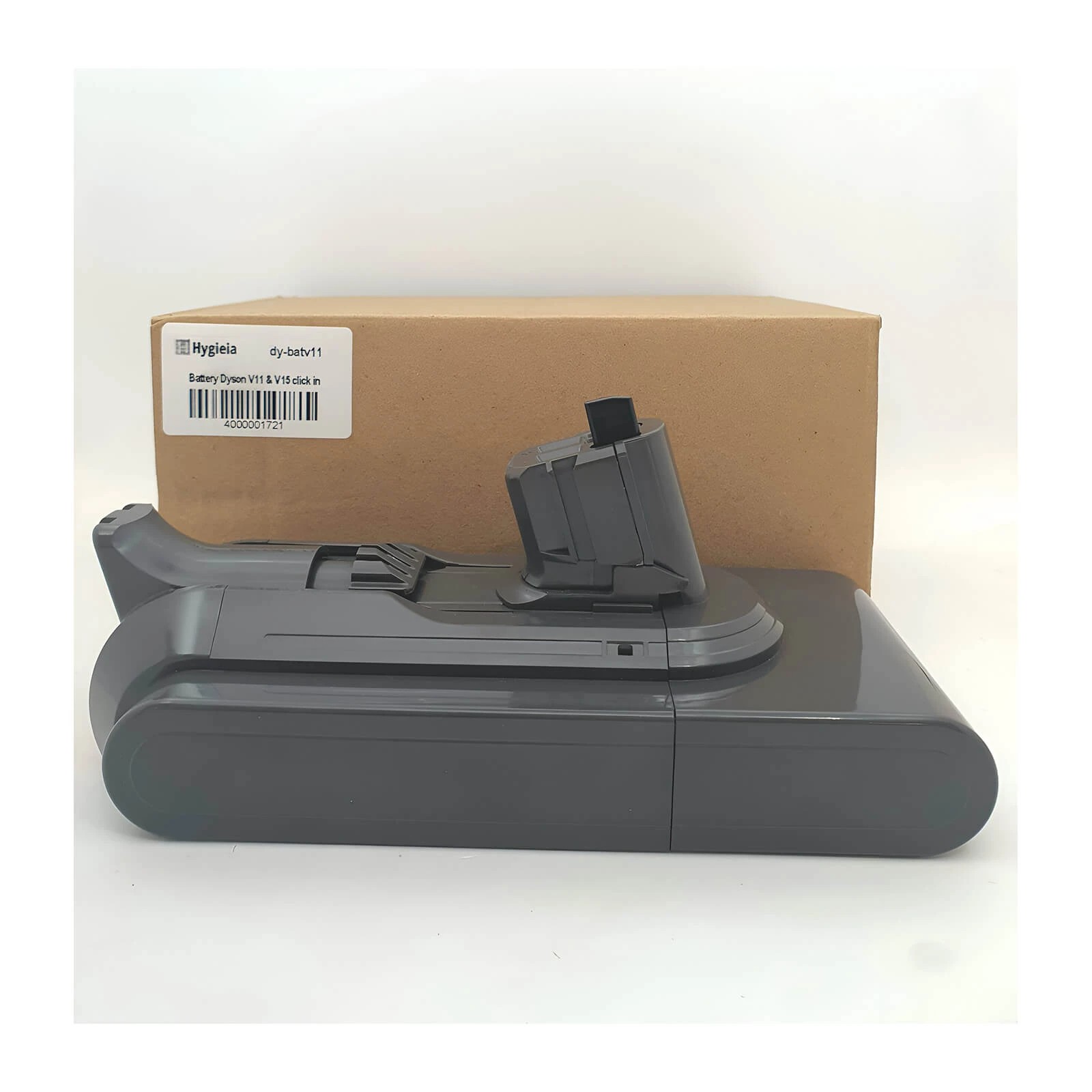 3 Hygieia Click-In Battery For Dyson V11 V15 Vacuum Cleaners - Charcoal, 3 of 3