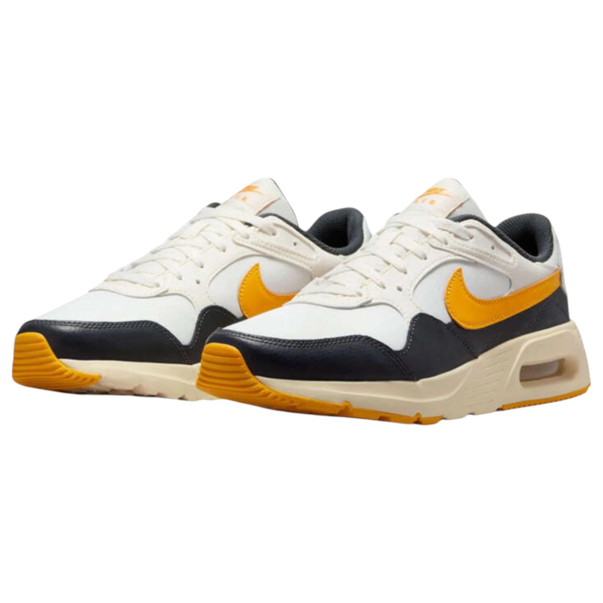 3 Nike Mens Air Max SC White/ Black/ Gold Athletic Shoes WHITE/BLACK/GOLD, 3 of 7