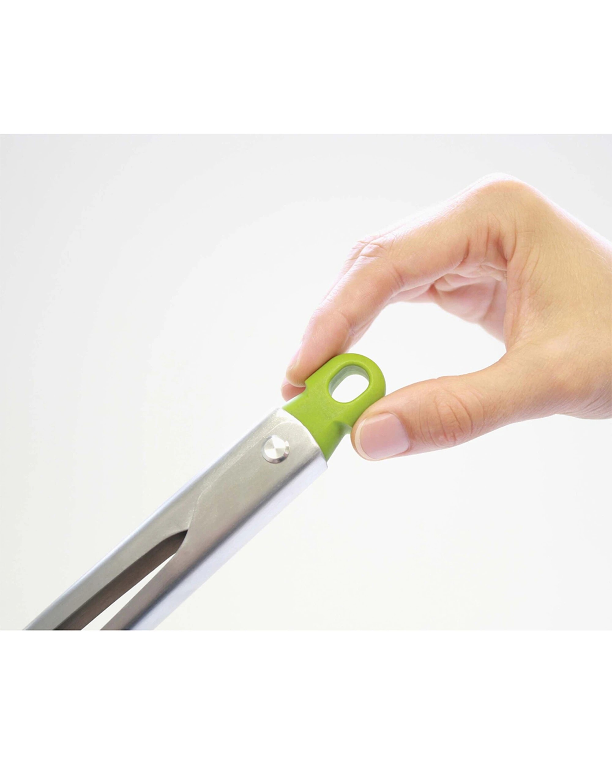 3 Joseph Joseph Elevate 30.5cm Stainless Steel Tongs Weighted Handles Lockable - Multi, 3 of 4