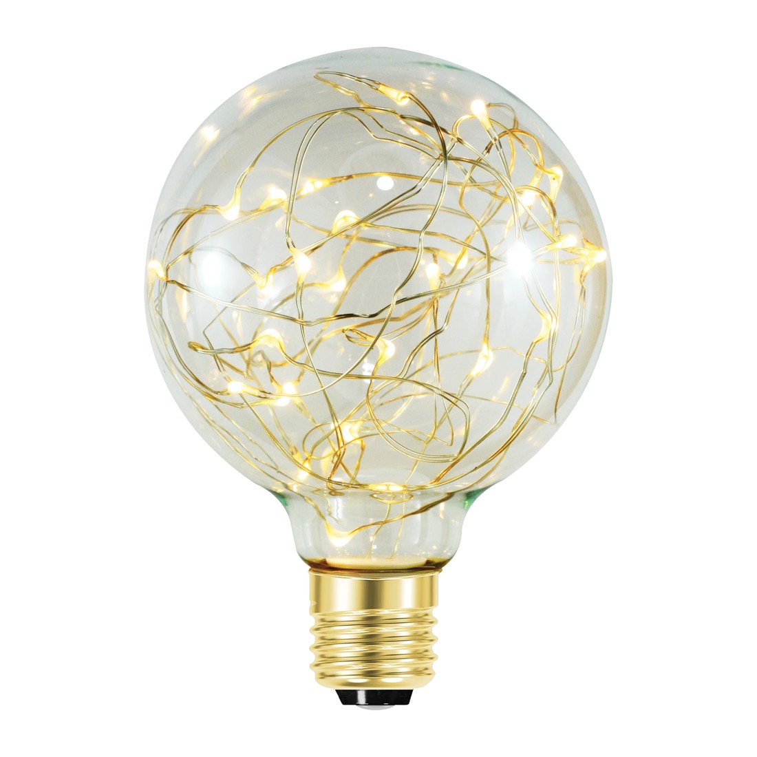 2 Mirabella E27 1.2w Led Warm White G95 Fairy Light Decorative Globe
 - Multi, 2 of 2