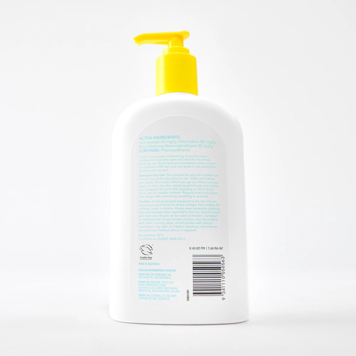 3 OXX Skincare SPF50+ Sensitive Sunscreen 500ml - Vitamin E, 3 of 10