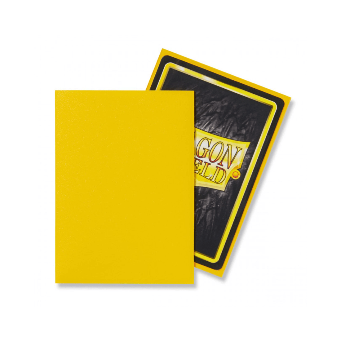 2 Arcane Tinmen Aps Dragon Shield Elichaphaz Matte Yellow Sleeves 100 Pack, 2 of 2