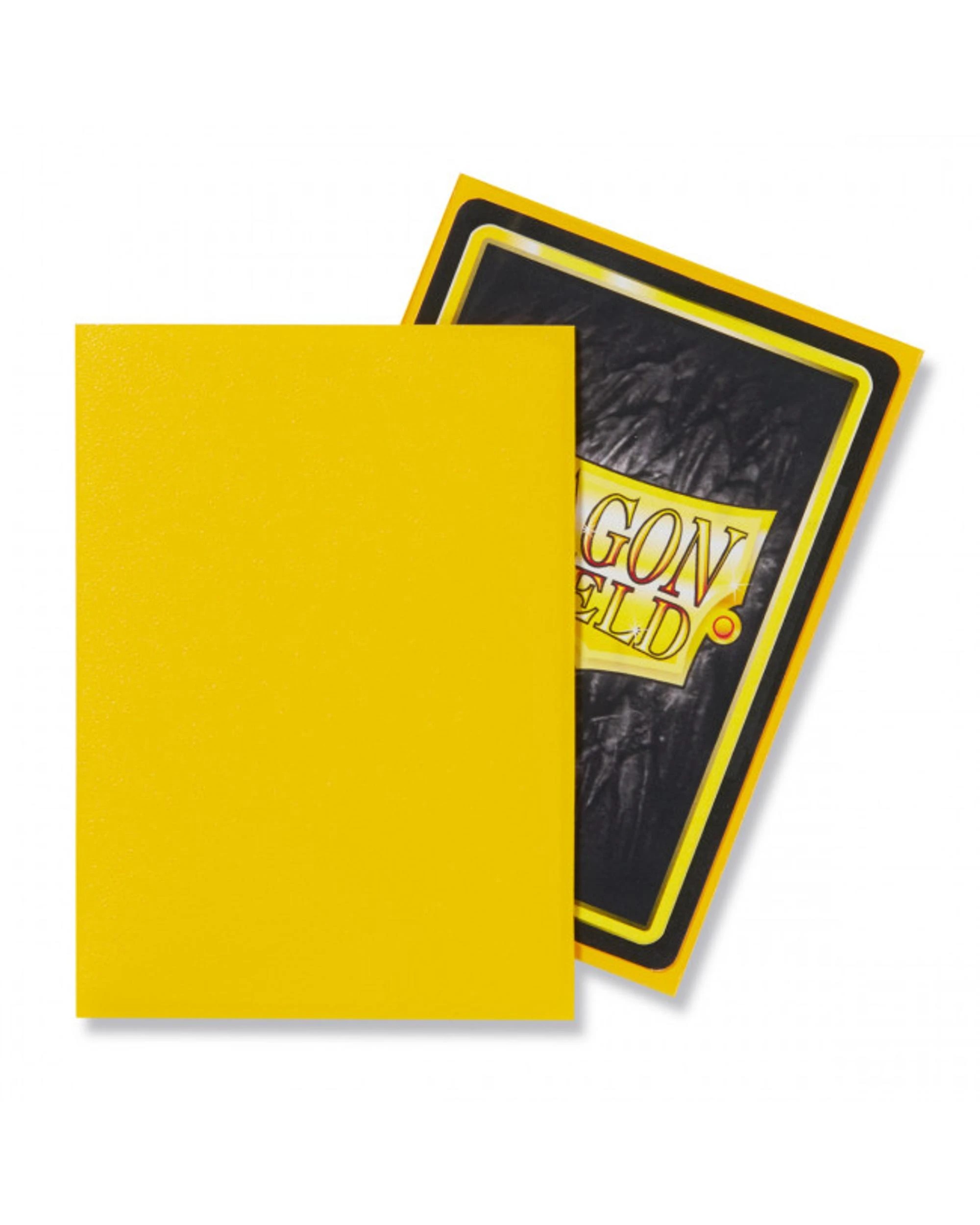 2 Dragon Shield Elichaphaz Matte Yellow Sleeves 100 Pack, 2 of 2