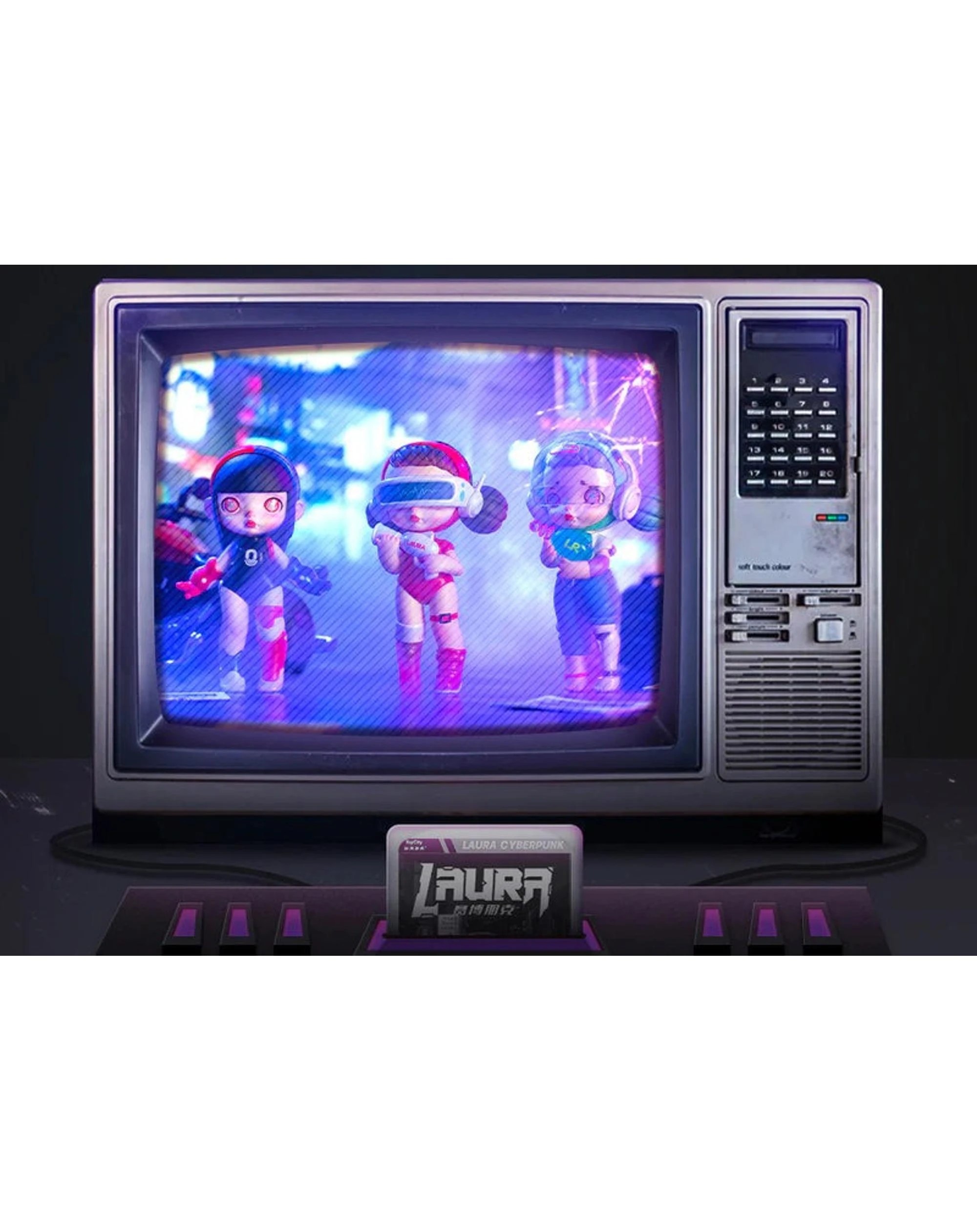 3 ToyCity Laura Cyberpunk Figure Blind Box, 3 of 10