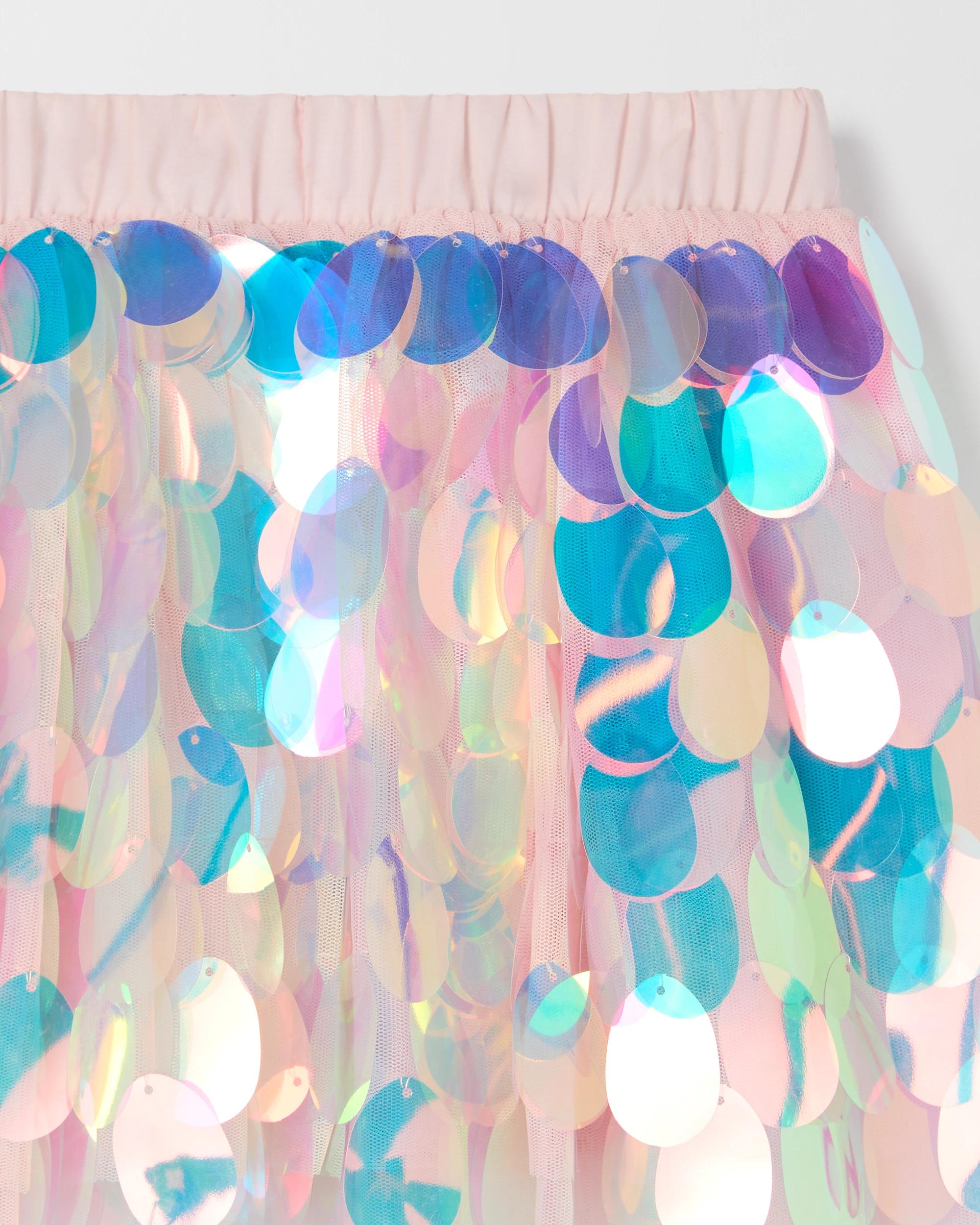 2 Target Kids Sequin Tulle Skirt IRIDESCENT, 2 of 2