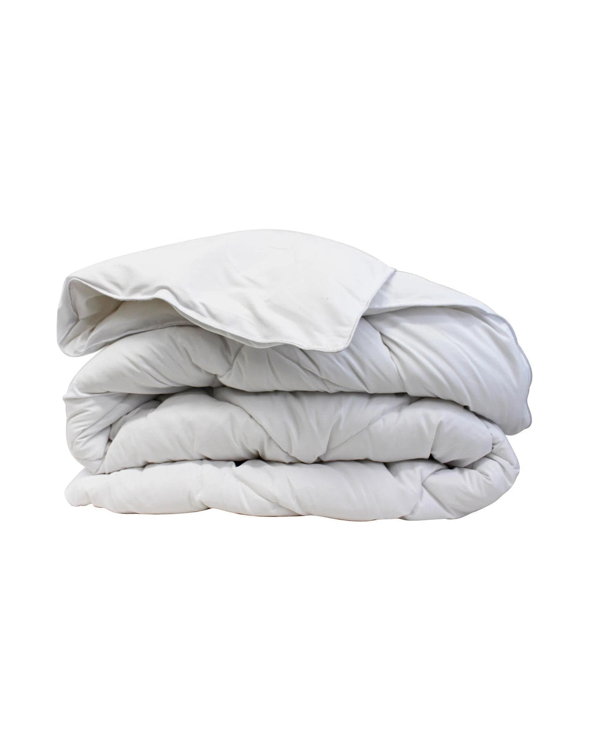 2 Odyssey Living Microlush Australian Wool Blend 300gsm Quilt Doona - Queen Bed - White, 2 of 2
