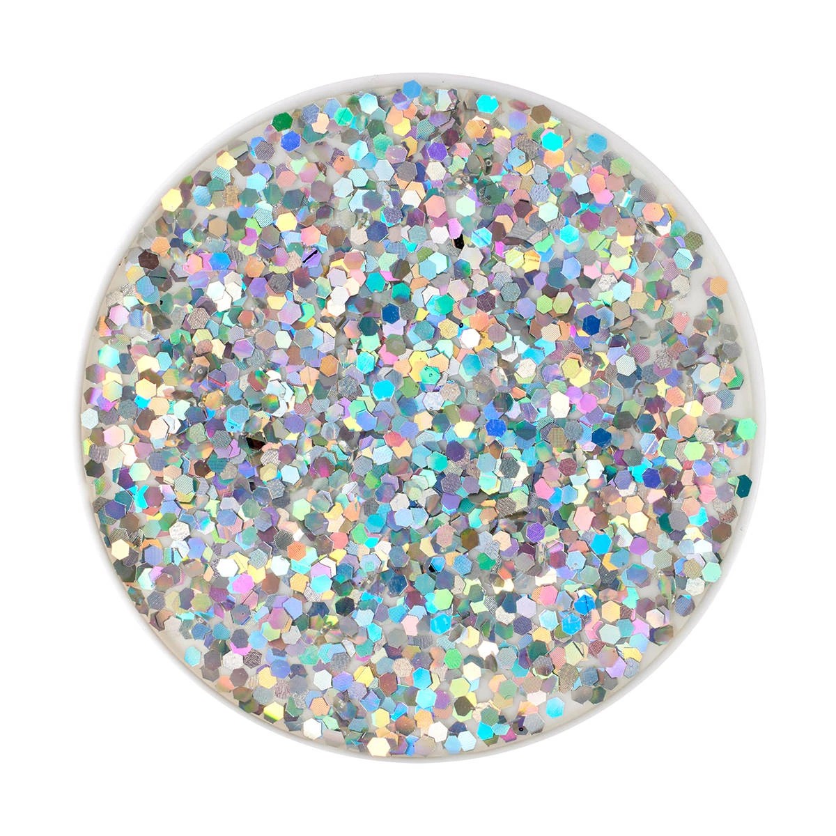 6 Finger Grip Stand - Silver Sparkle, 6 of 9