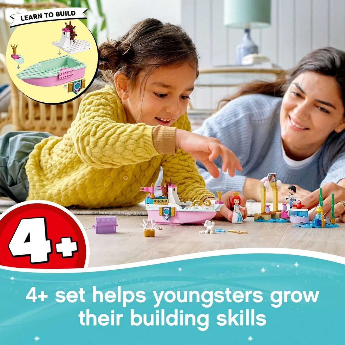 7 LEGO Disney Princess Ariel’s Celebration Boat 43191, 7 of 10