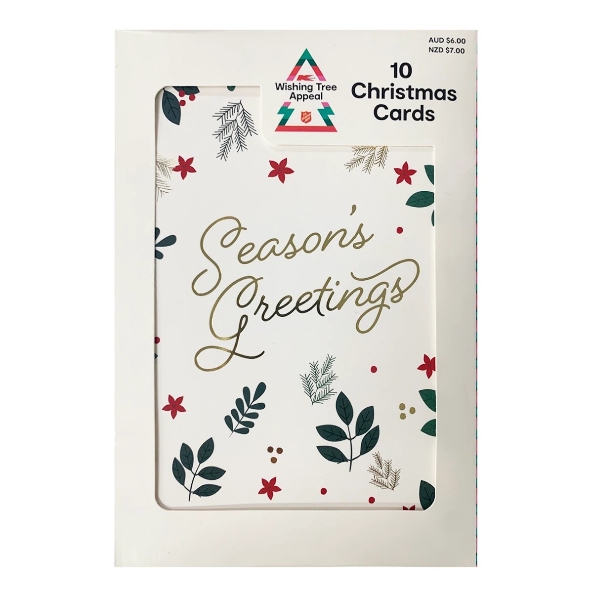 6 Wishing Tree 10 Pack Christmas Cards - Assorted, 6 of 10