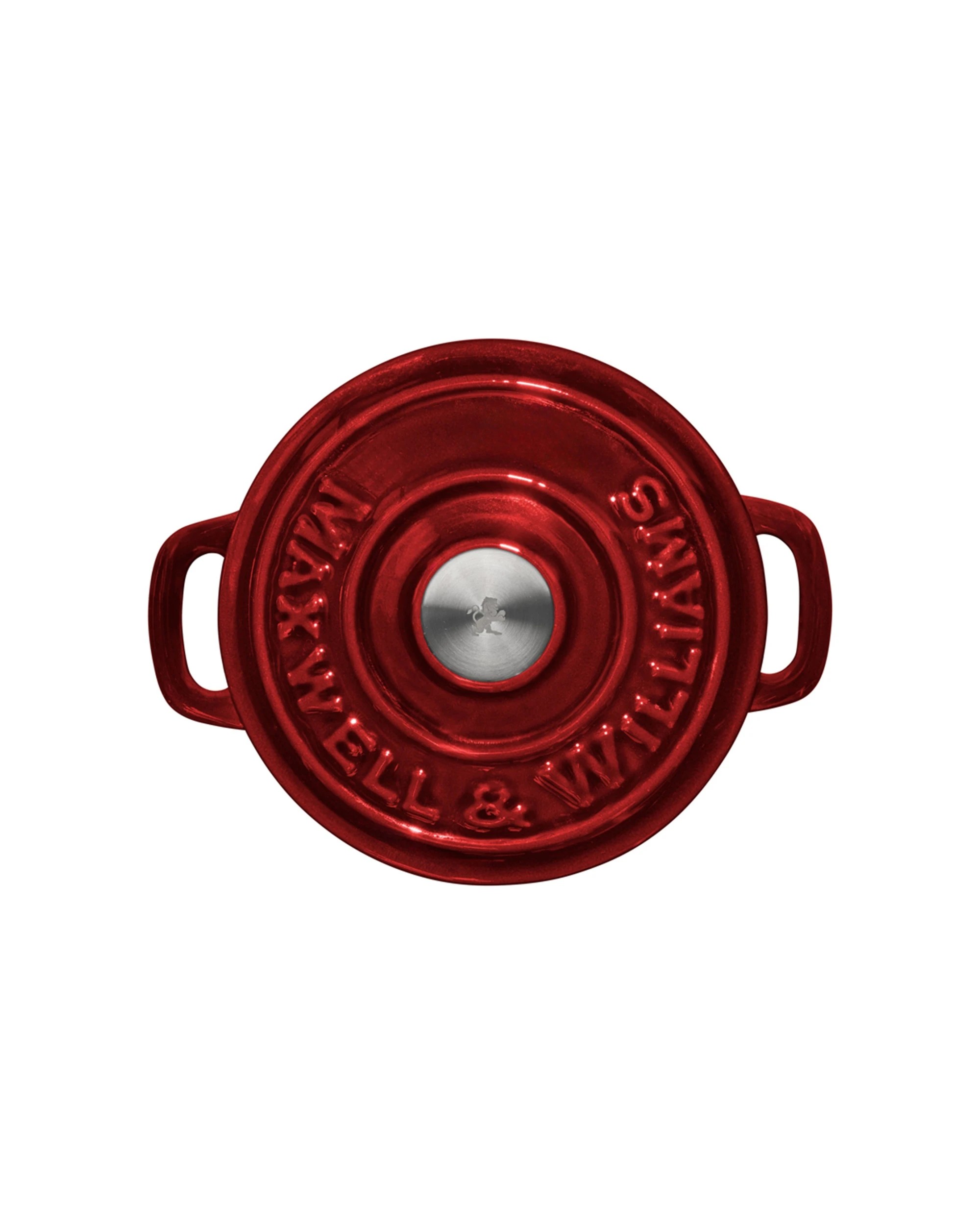 2 Maxwell & Williams Cast Iron Cocotte 9.5cm 260ml Casserole Pan Gift Box -
 - Burgundy, 2 of 4