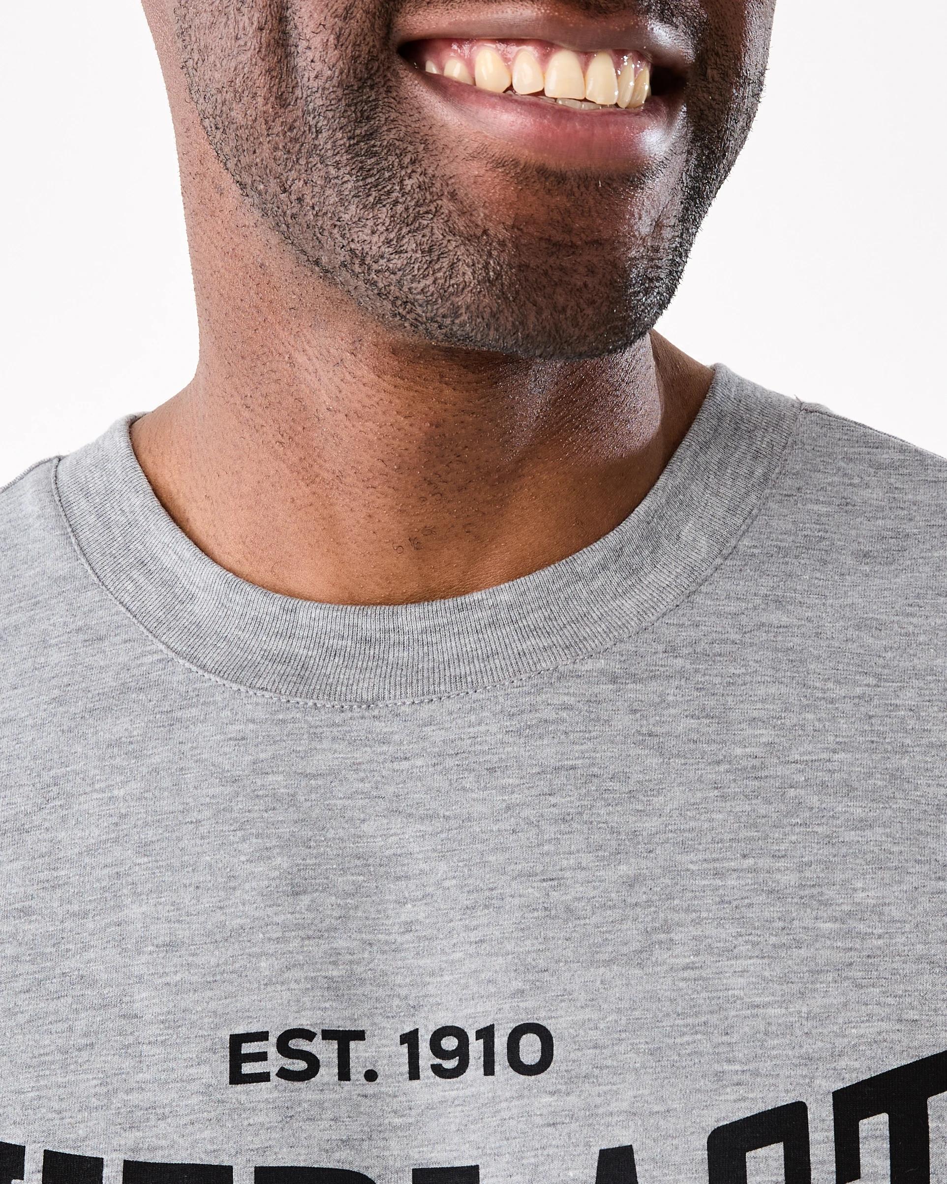 5 Everlast Mens Bronx T-shirt Ash, 5 of 7