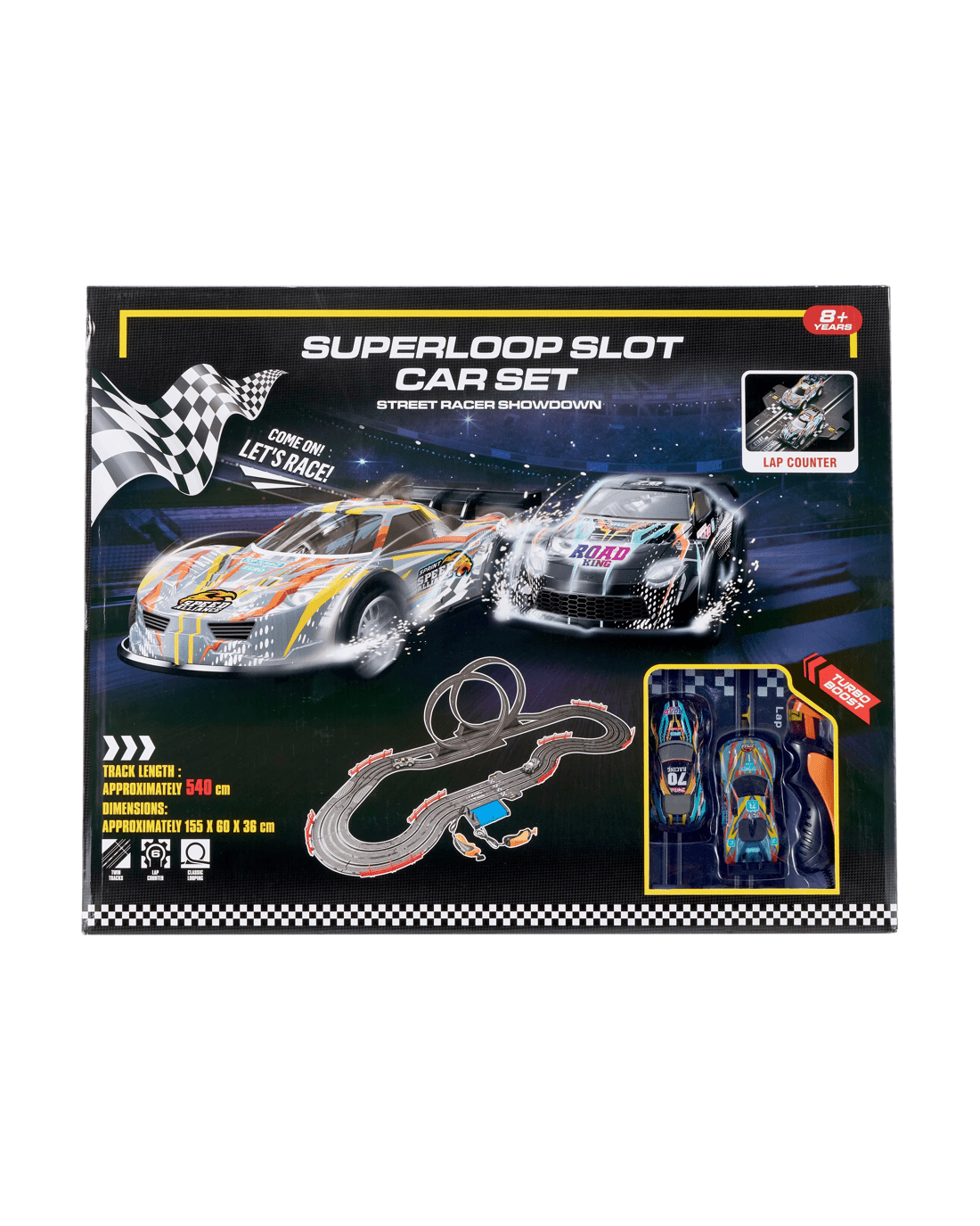 9 Super Loop Slot Car Set, 9 of 10
