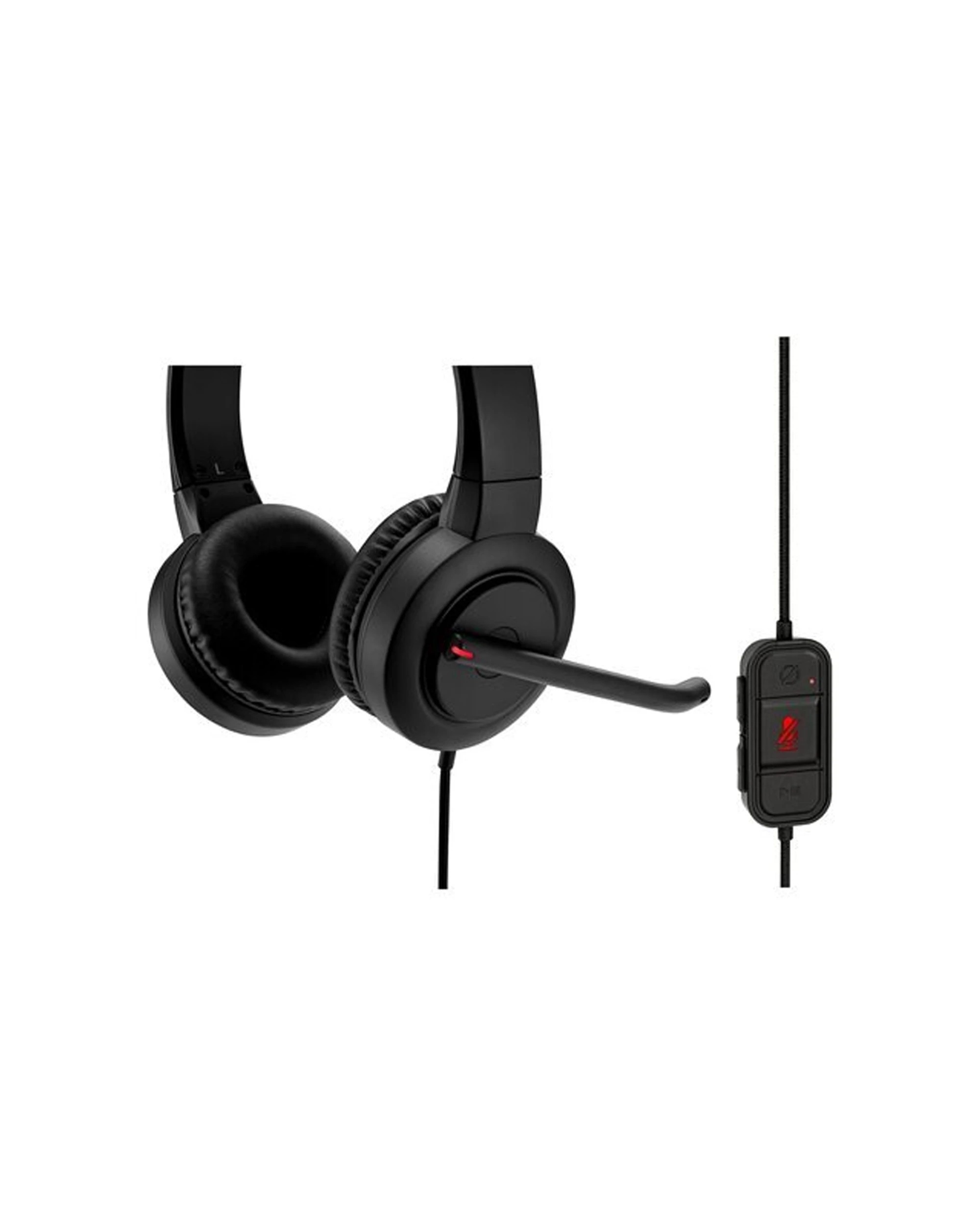 6 Kensington USB-C Headset Noise Cancelling Microphone In-Line Controls Busy Light
 - black, 6 of 7